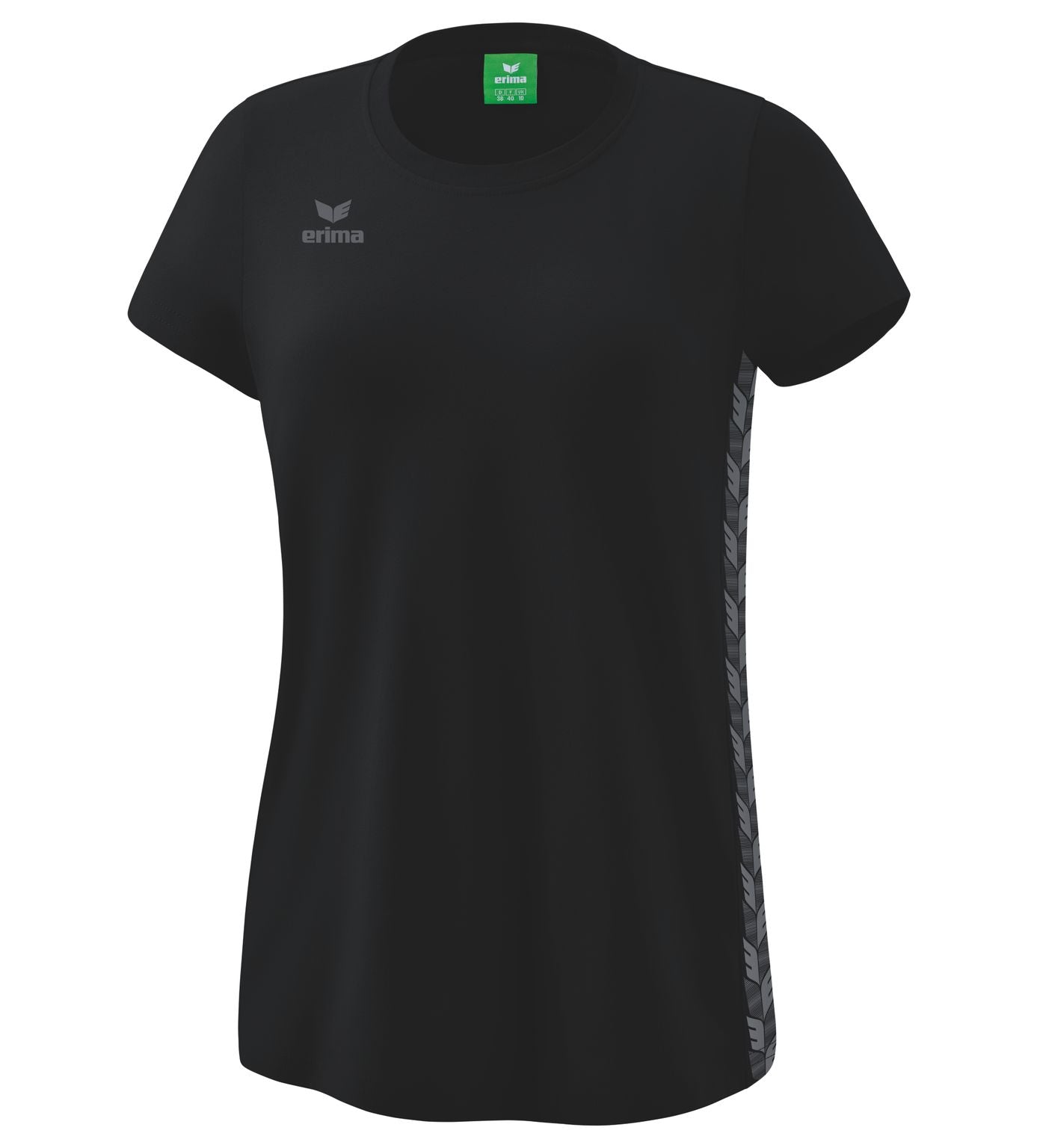 Erima Essential Team tričko Black/břidlicově šedá