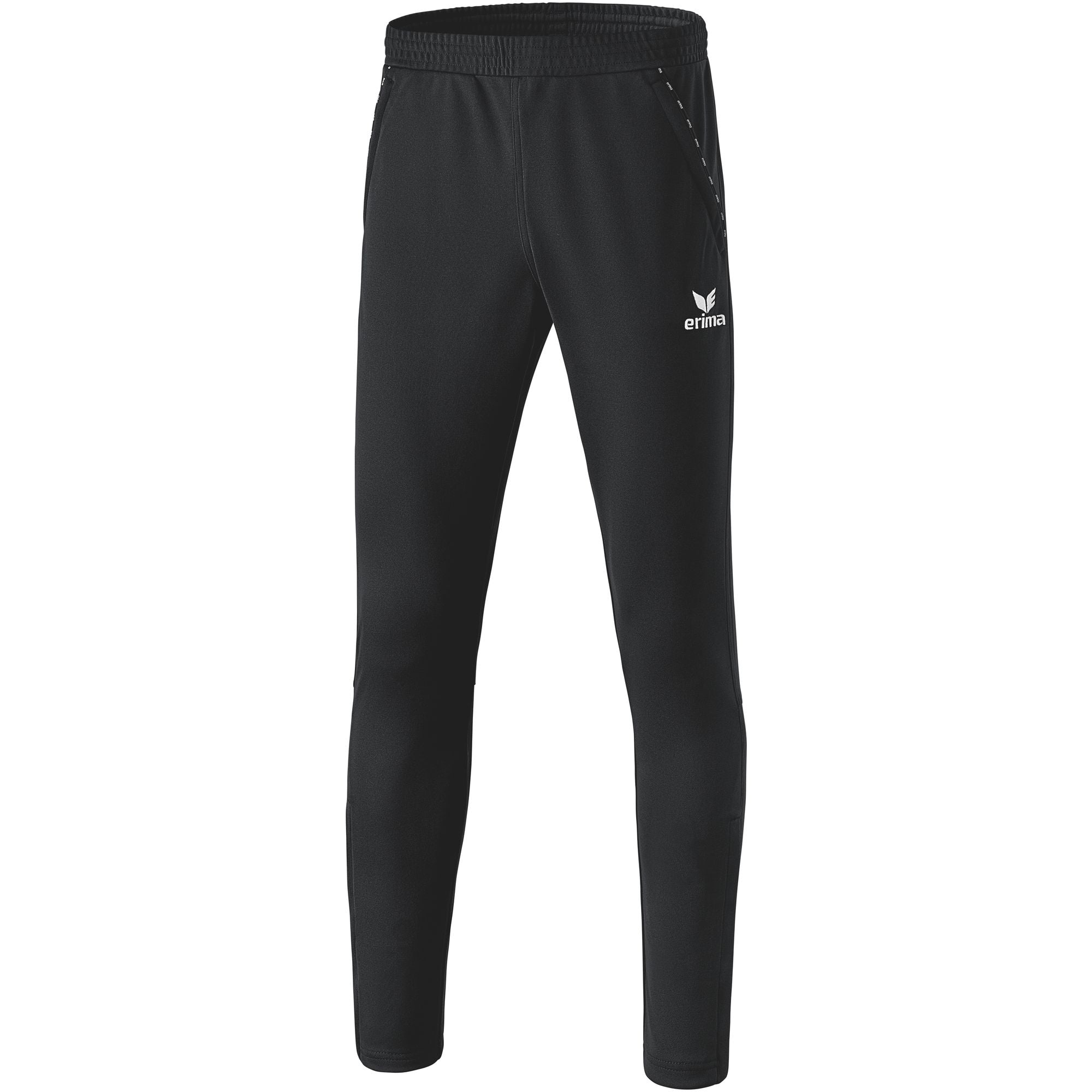 Pantalón Erima Training Con Inserción En Pantorrilla 2.0 negro junior