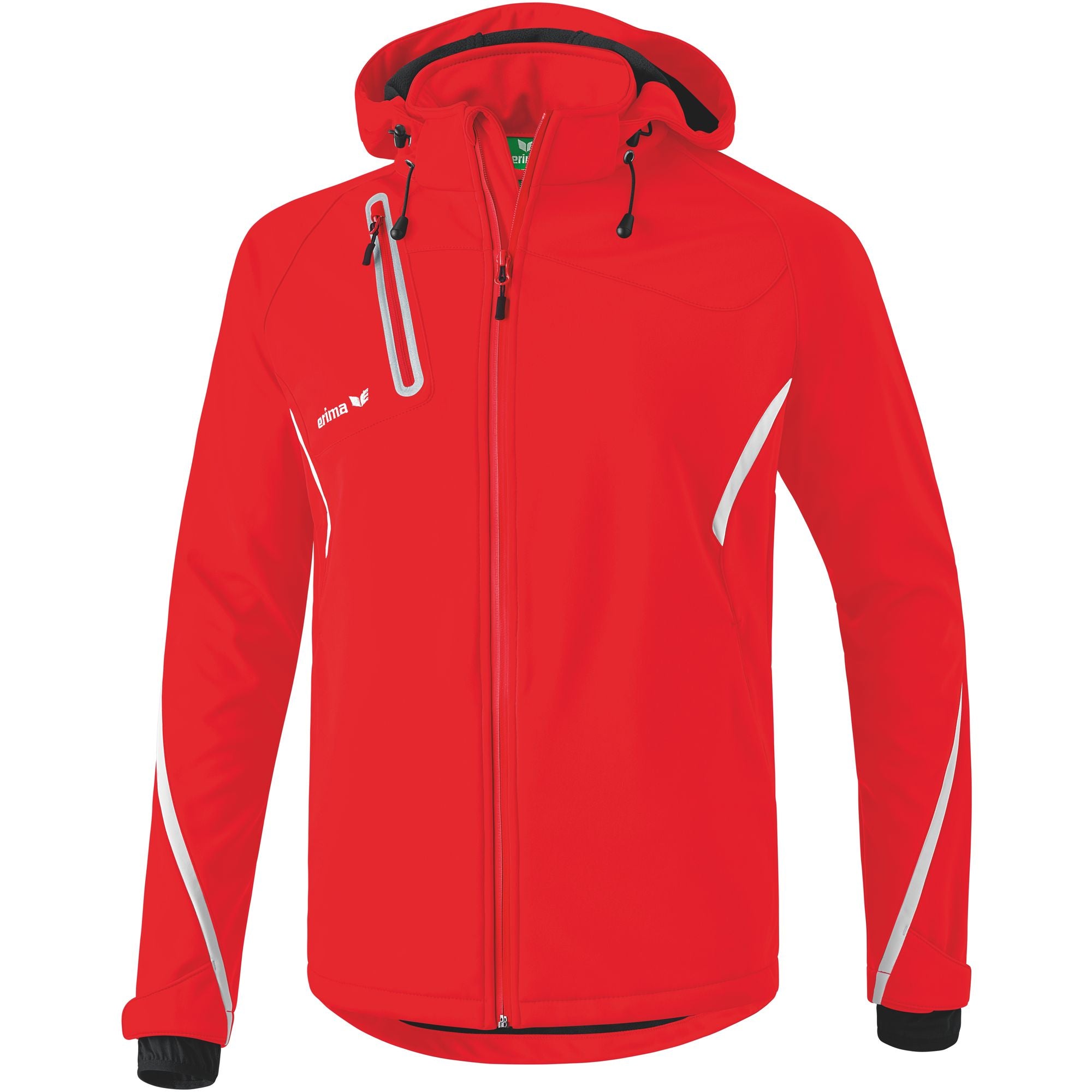 Jachetă Erima Softshell Funcție Roșu/alb