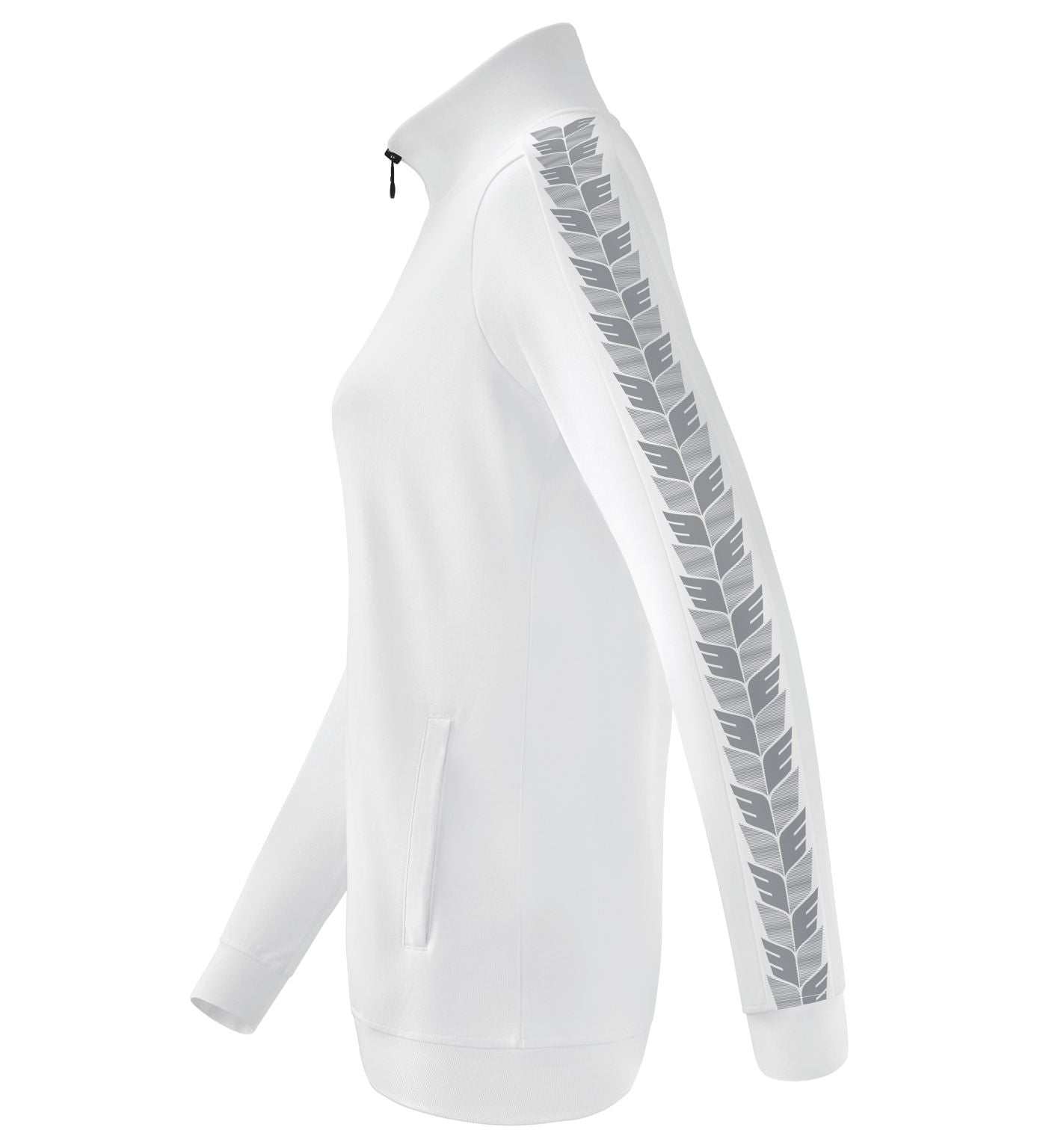 Erima Essential Team Track Top Jakke Hvid/monument Grå