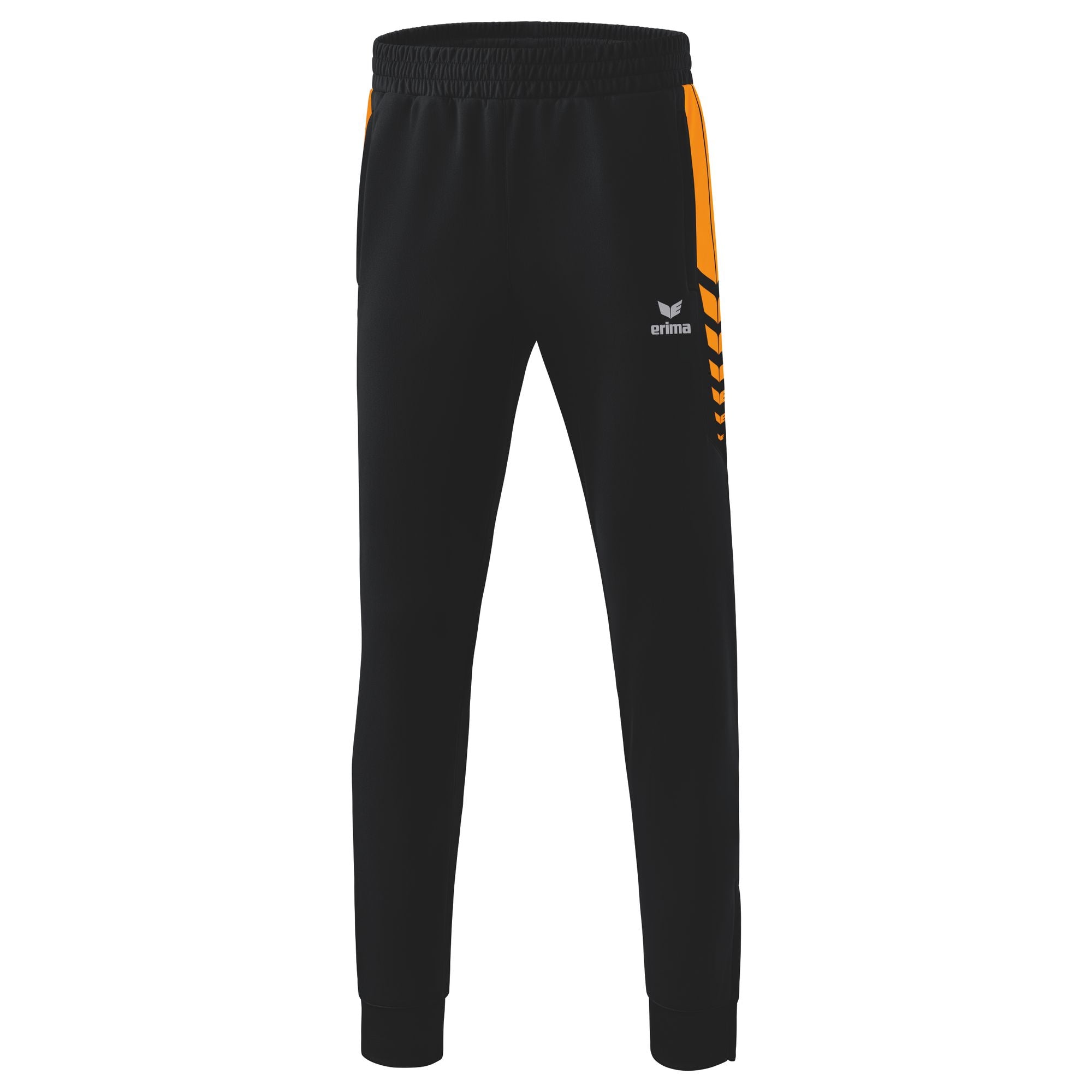 Erima Six Wings Worker Pants Black/new Orange Junior