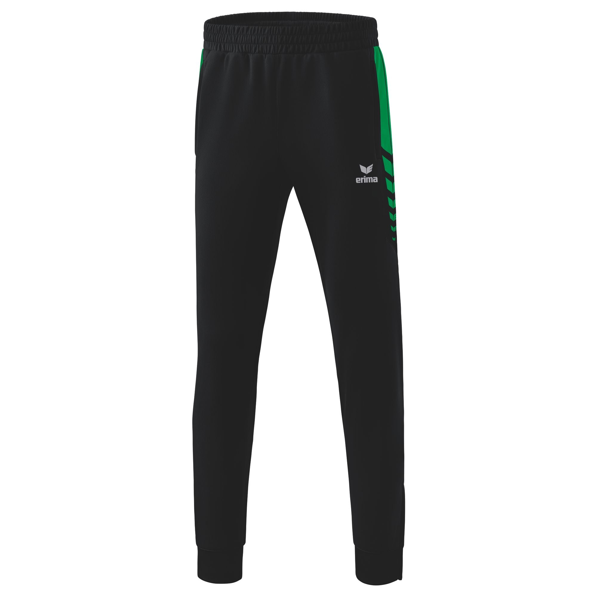Erima Six Wings Worker Pants fekete/smaragd Junior