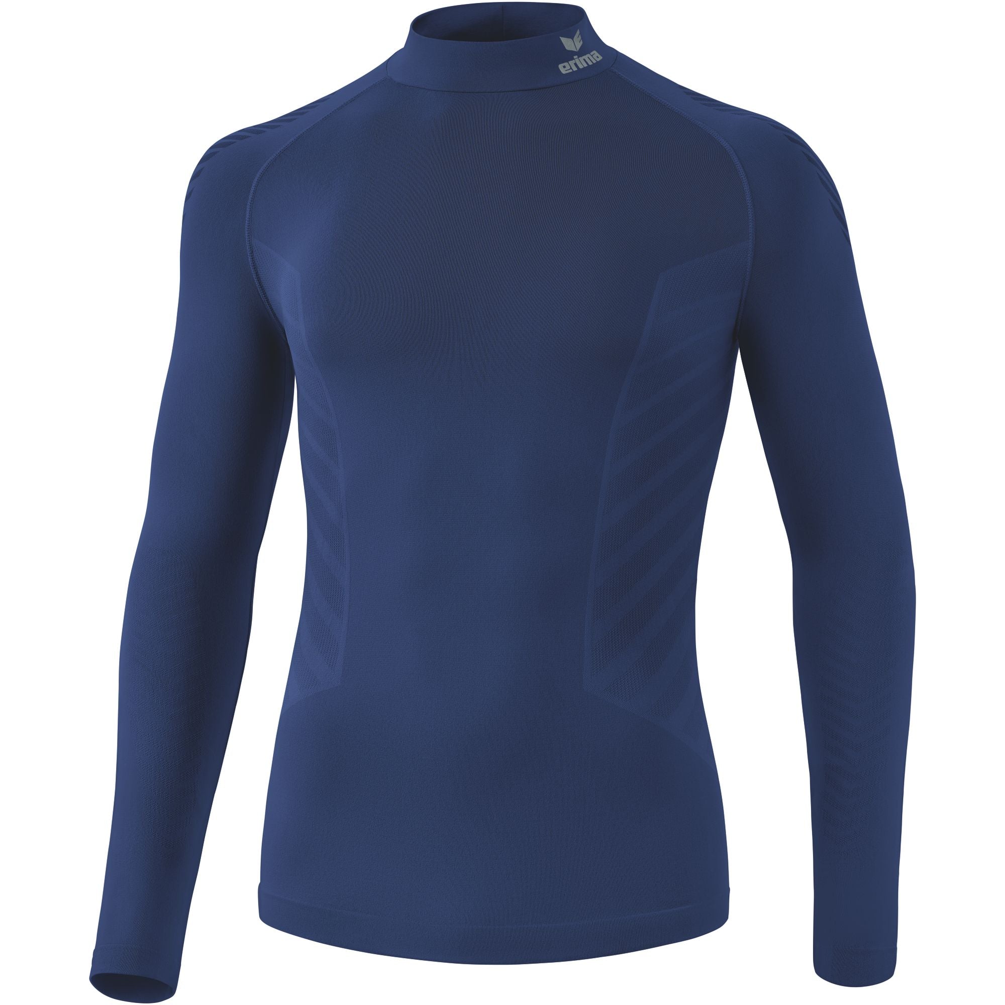 Top Erima Athletic de manga larga con cuello alto Nuevo Azul marino