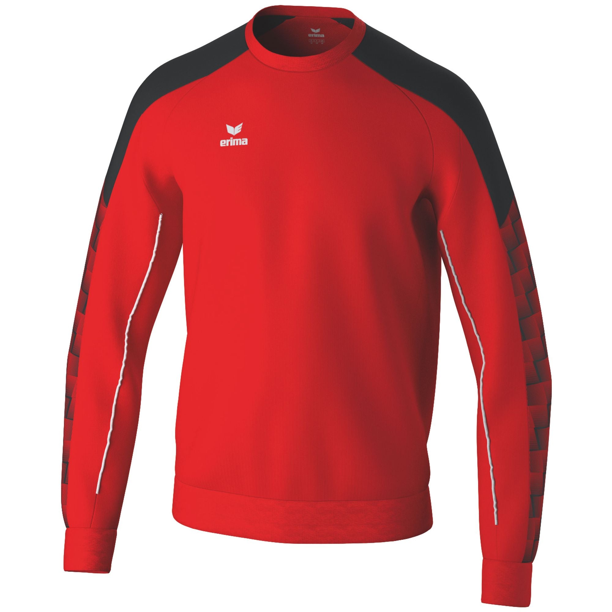Erima Evo Star Sweatshirt Rot/Schwarz