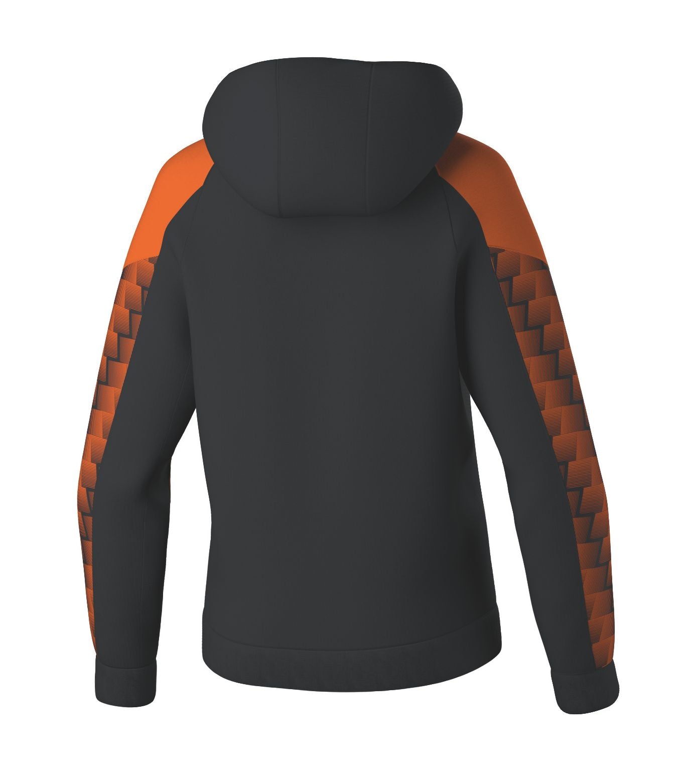 Erima Evo Star Hoody Schwarz/Orange