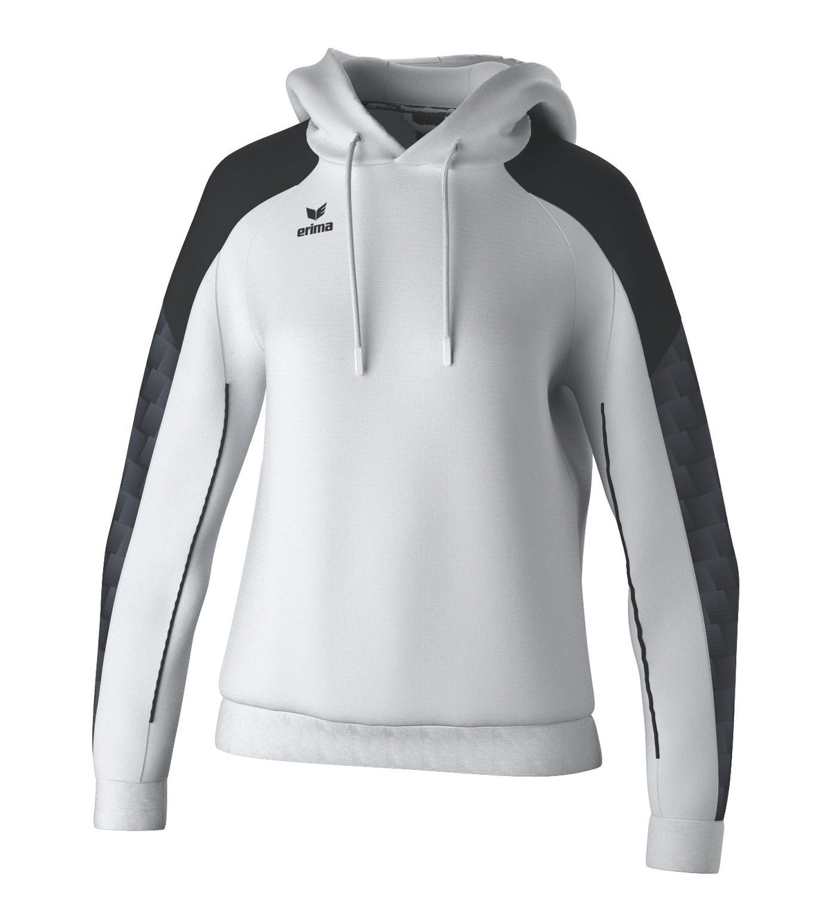 Erima Evo Star Hoody Weiß/Schwarz