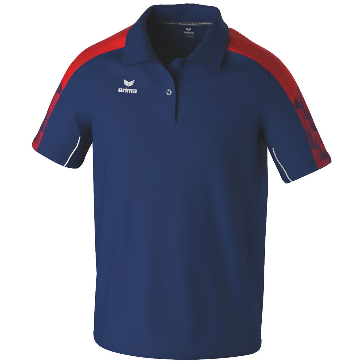 Erima Evo Star Polo-shirt Ny Navy/rød