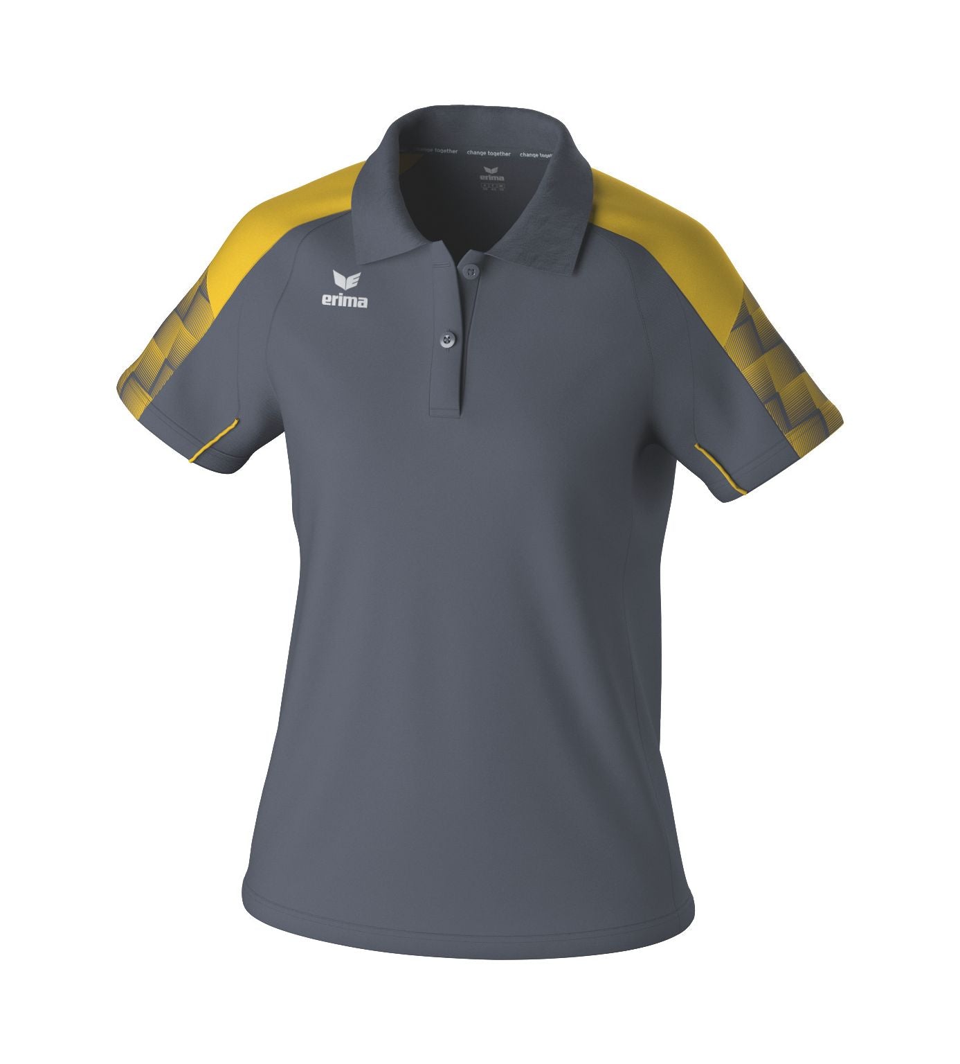 Erima Evo Star Polo-shirt Skifergrå/gul