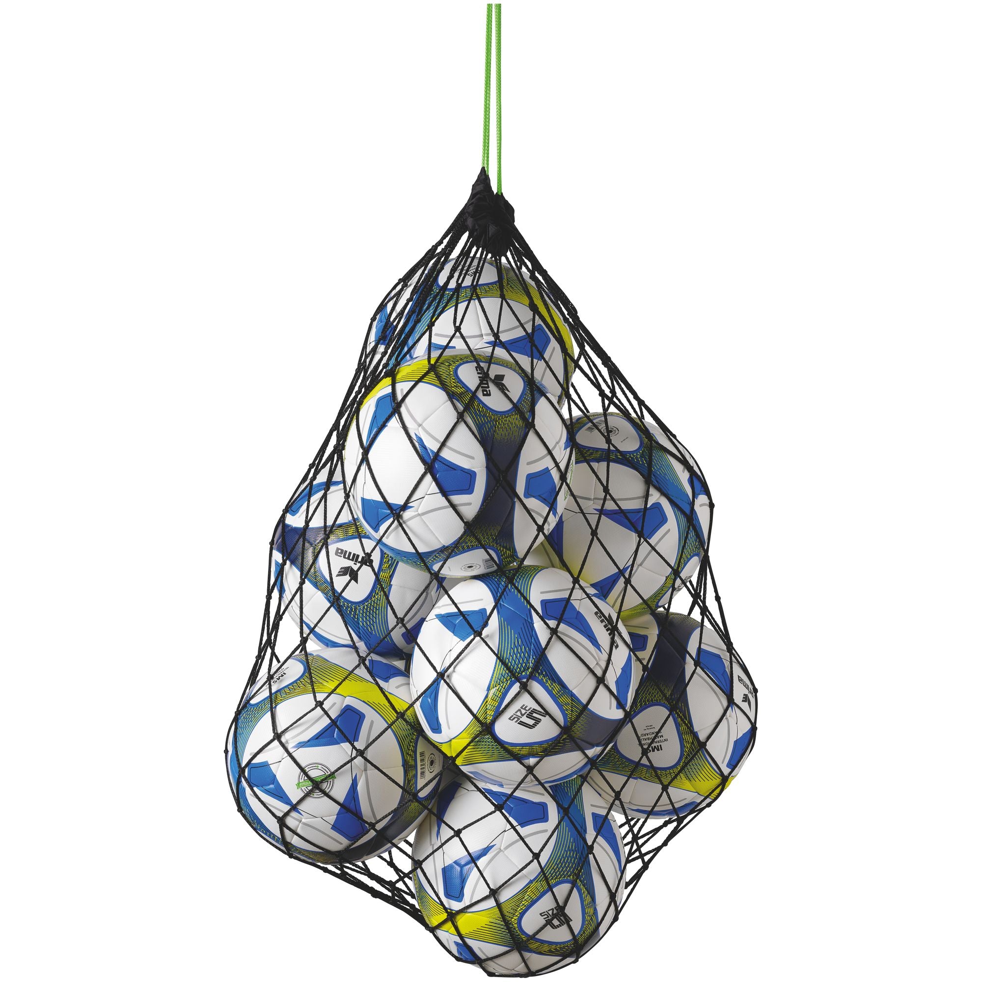 Erima Kuglenet Til 10 Bolde Sort/grøn