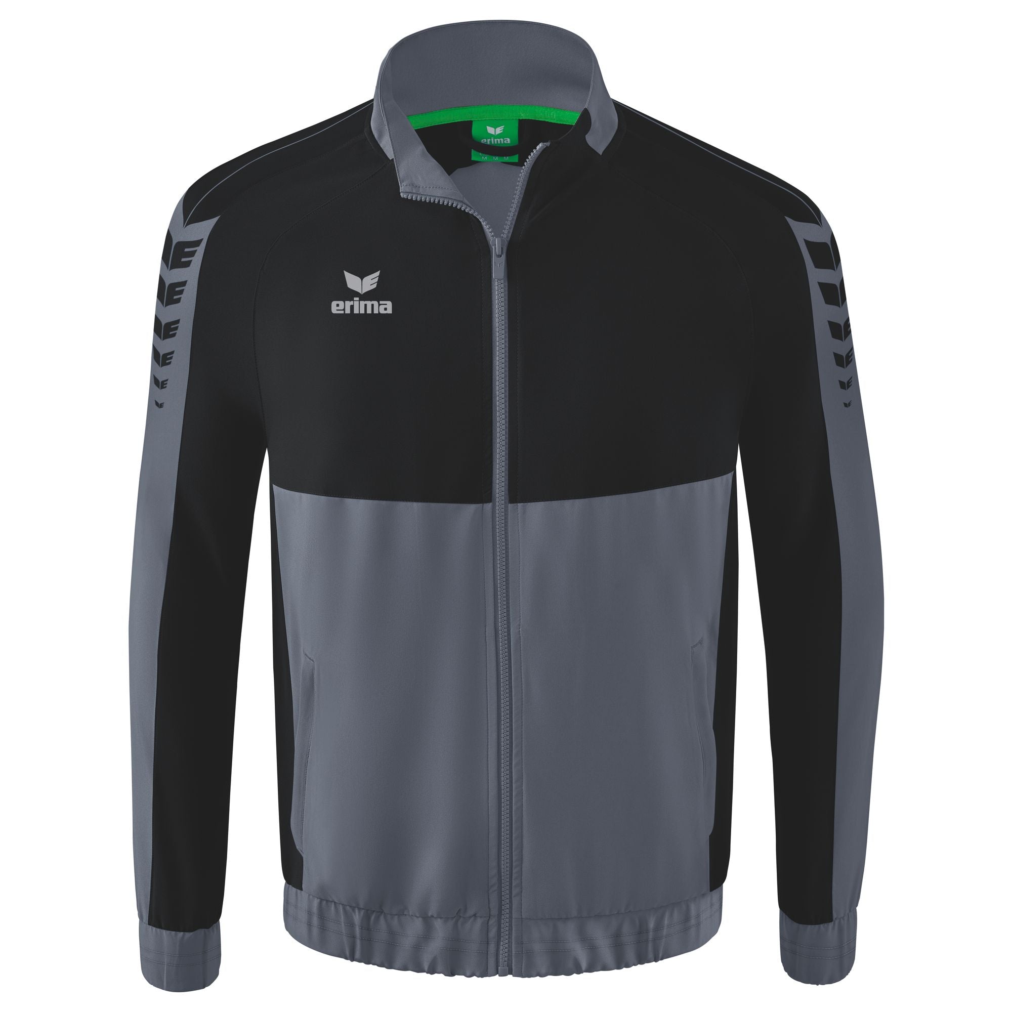 Chaqueta de presentación Erima Six Wings Gris pizarra/negro