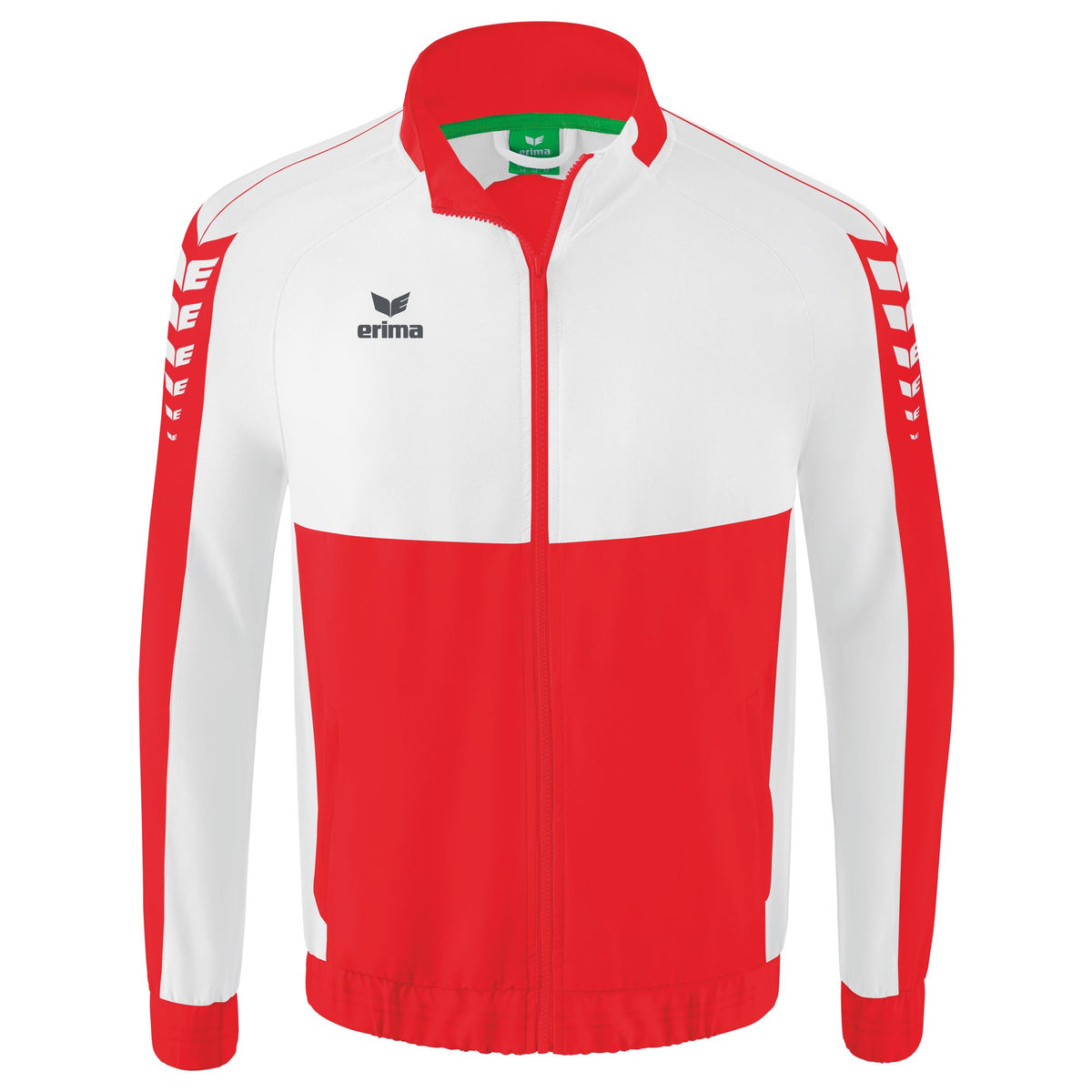 Jaqueta de apresentação Erima Six Wings vermelho/branco