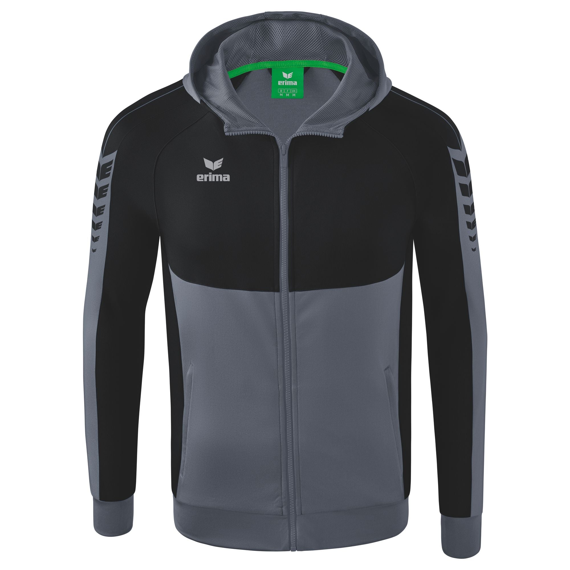 Giacca da allenamento Erima Six Wings con cappuccio Multicolor Junior