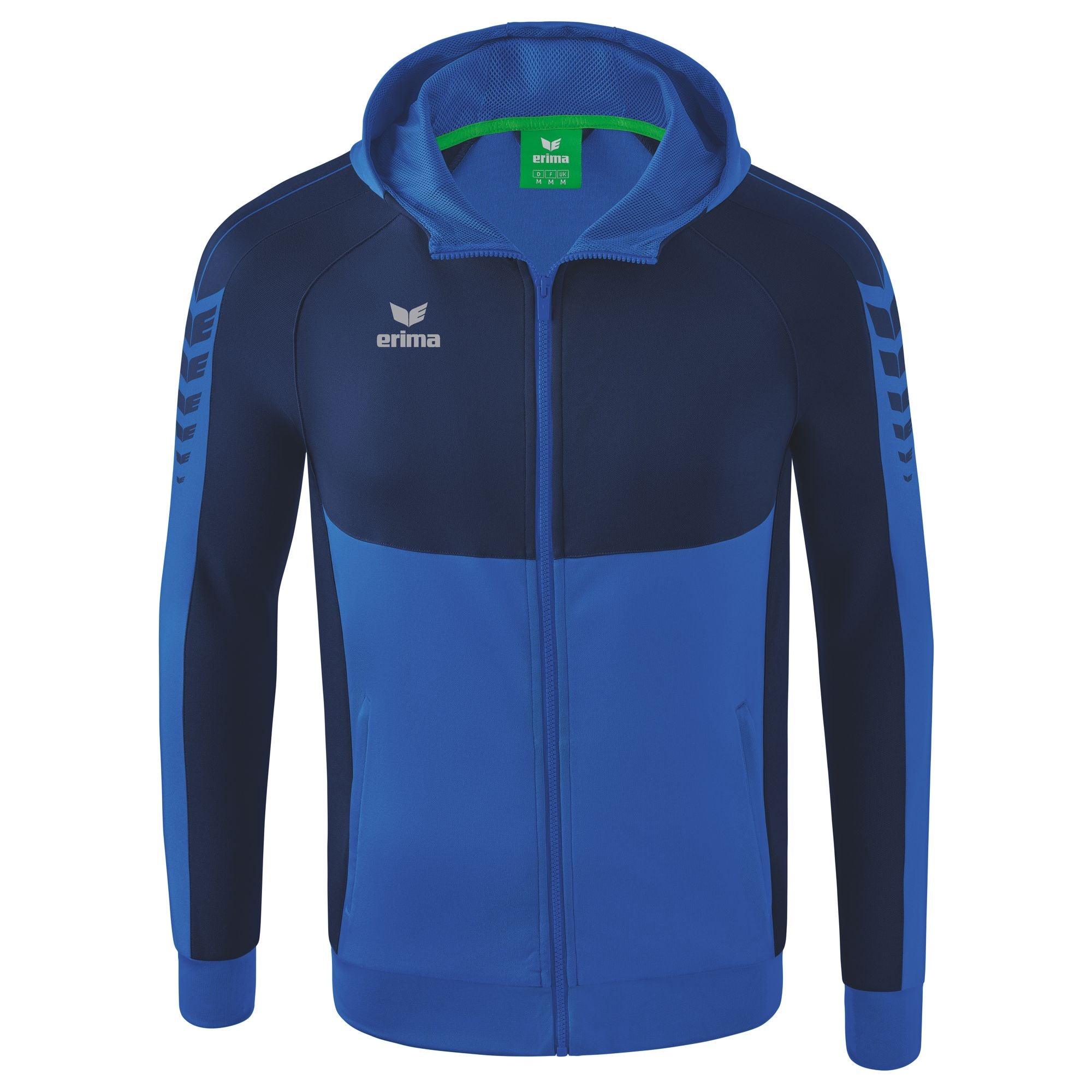 Erima Six Wings Тренировъчно яке с качулка New Royal/new Navy