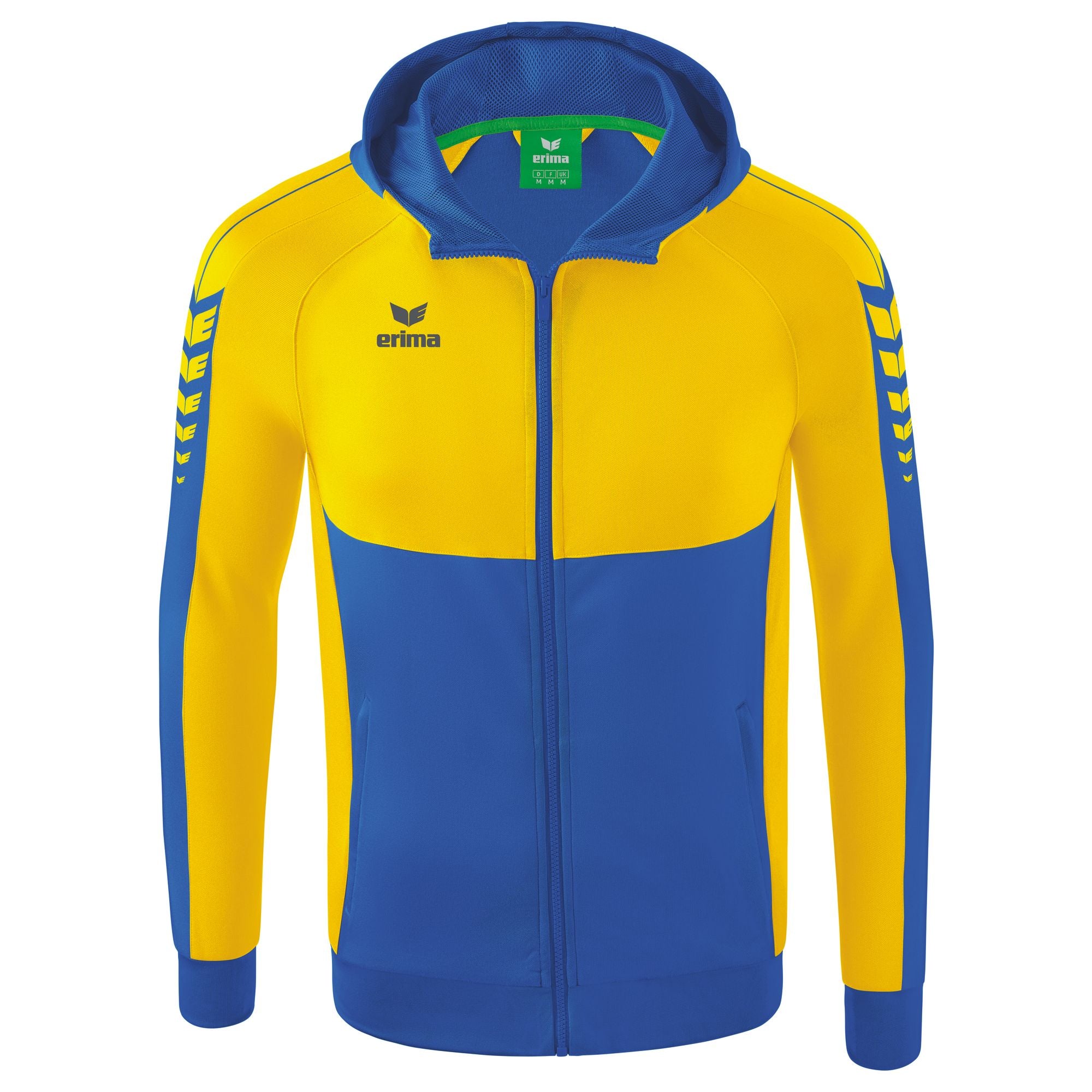 Erima Six Wings Trainingsjacke mit Kapuze, mehrfarbig
