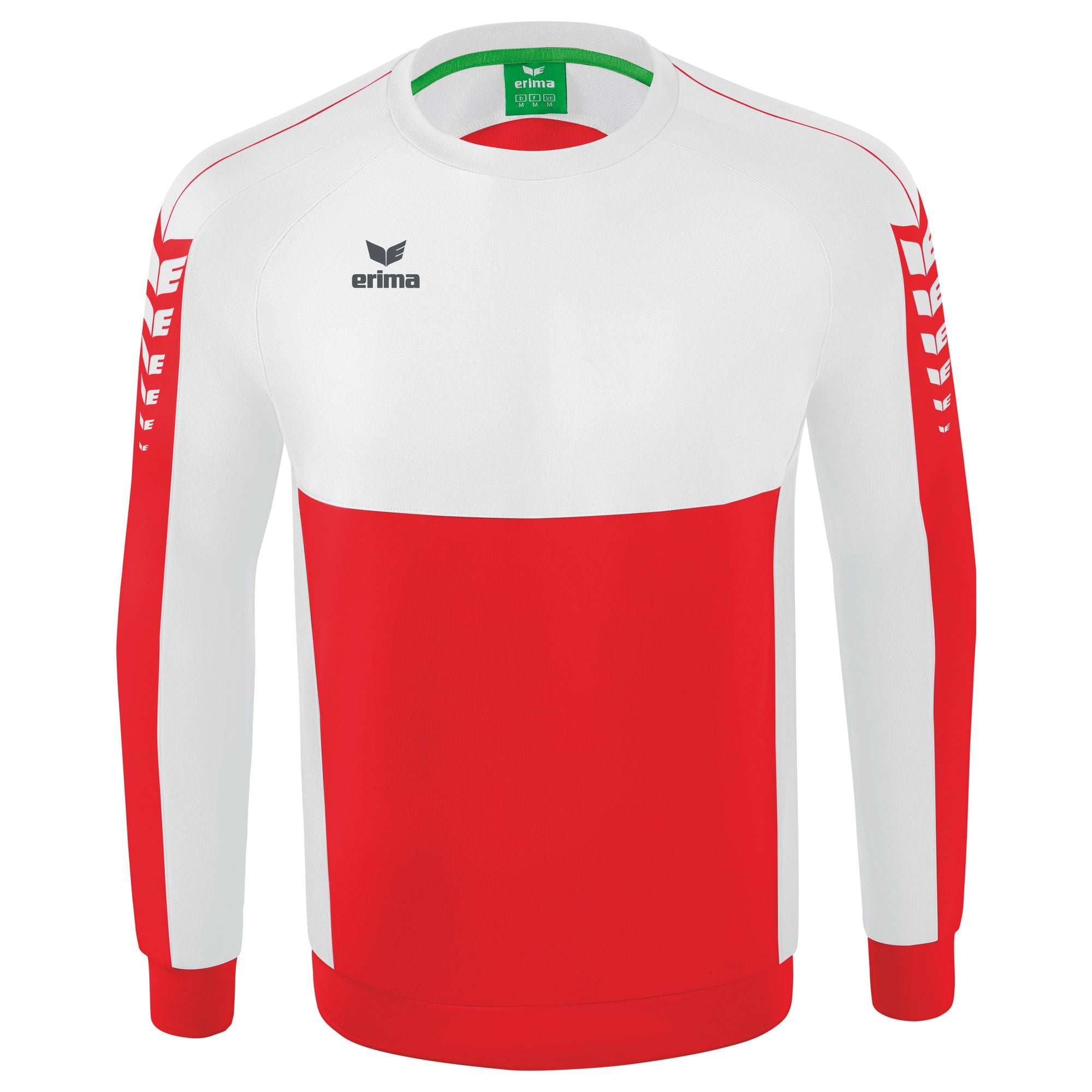 Erima Six Wings Sweatshirt Rood/wit