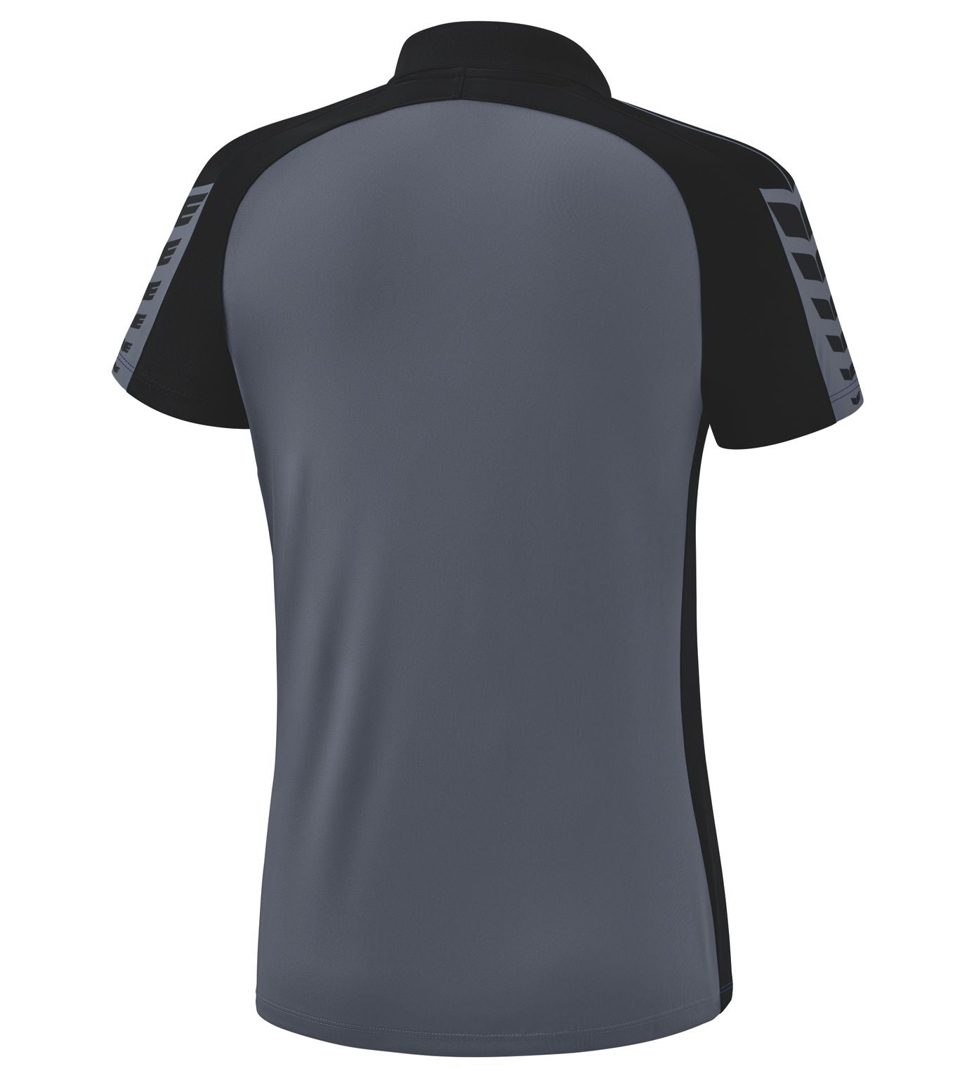 Erima Six Wings Poloshirt Leigrijs/zwart