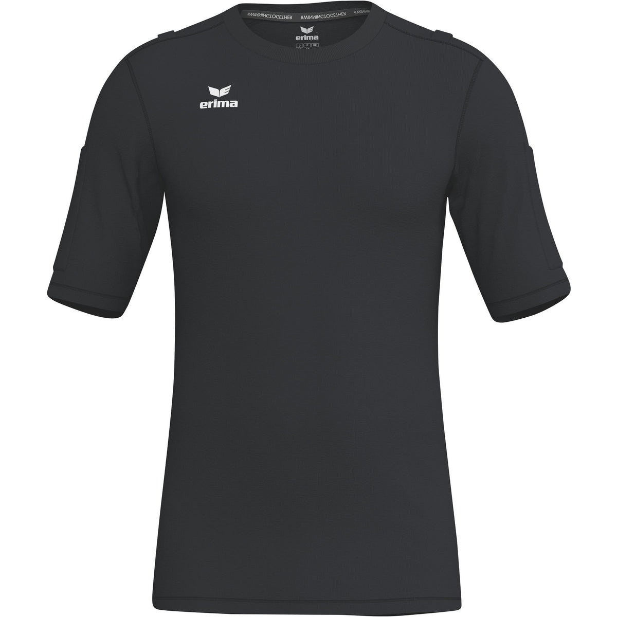 Erima Camiseta de árbitro Ropa interior funcional Negro