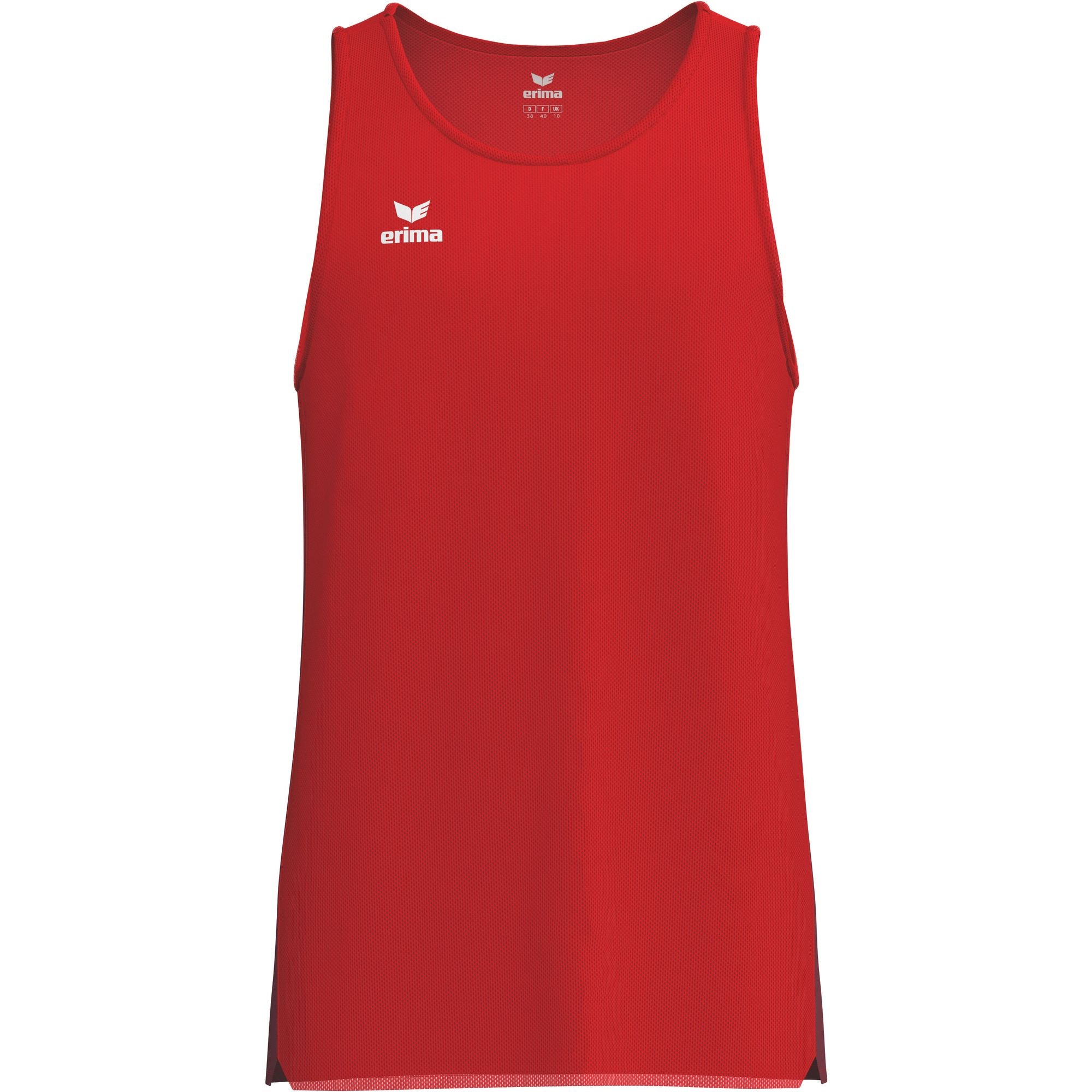 Erima T&f Wings tílko červené/bordeaux junior