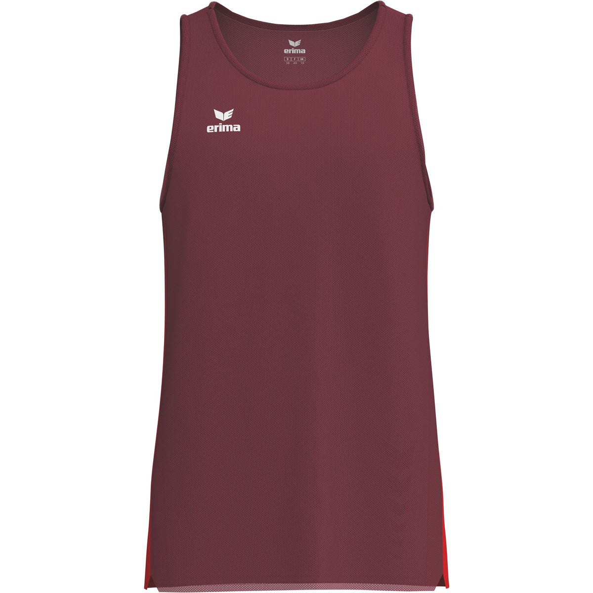 Erima T&f Wings tílko Bordeaux/červené