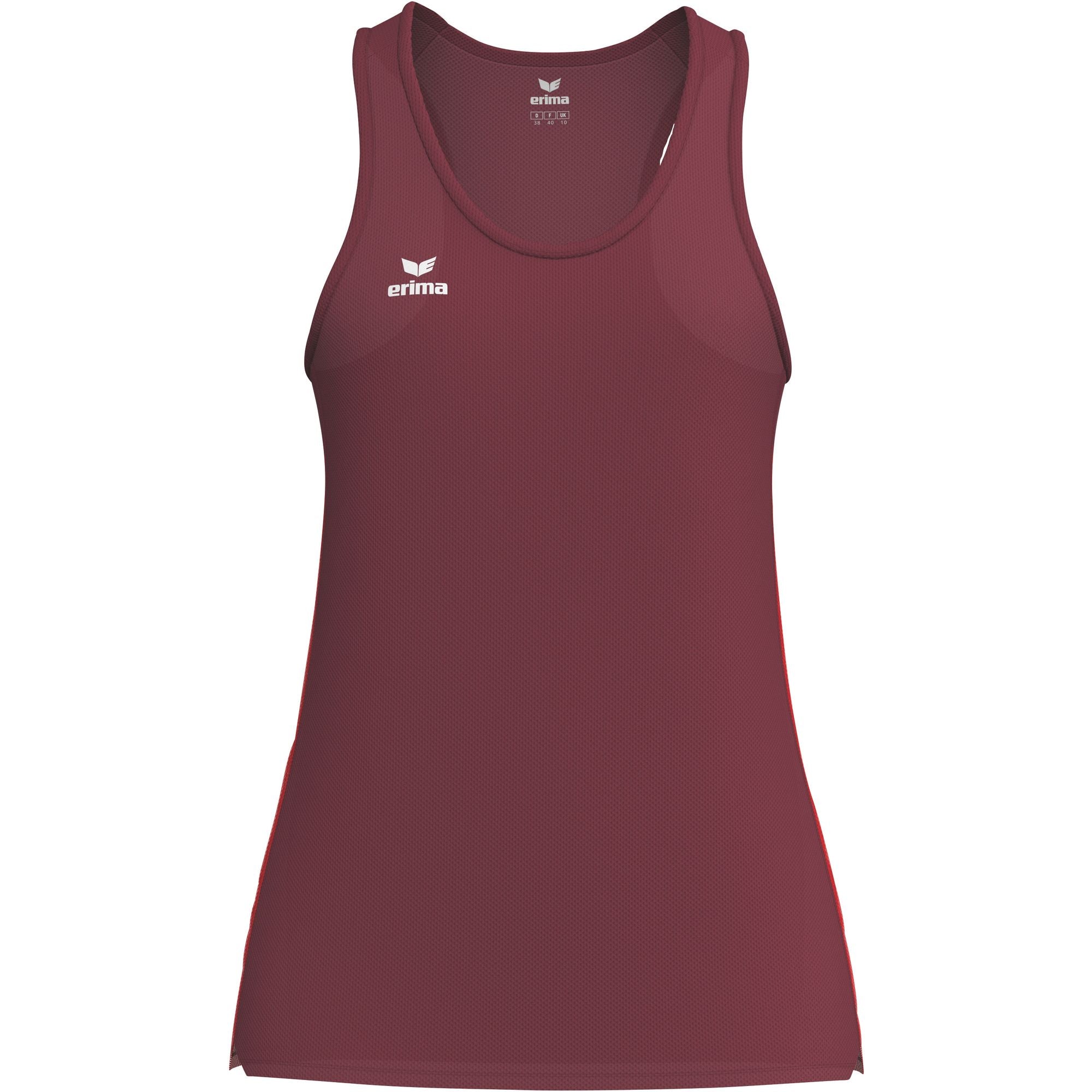 Erima T&f Wings tílko Bordeaux/červené