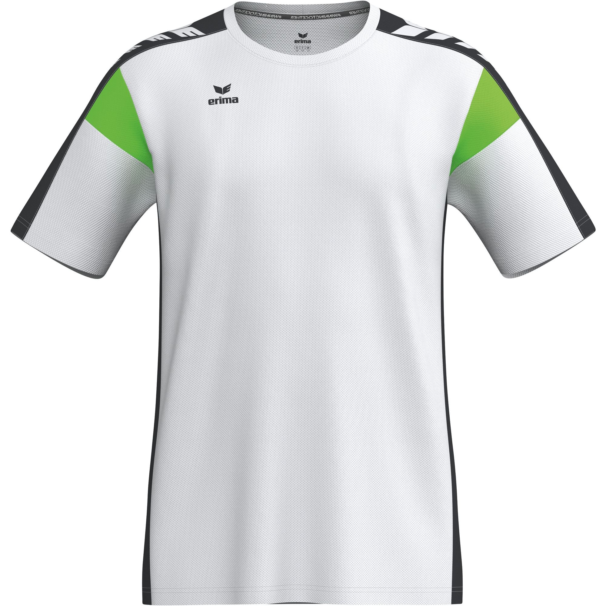 Erima Celebrate 125 Camiseta Función Blanco/verde Gecko Junior
