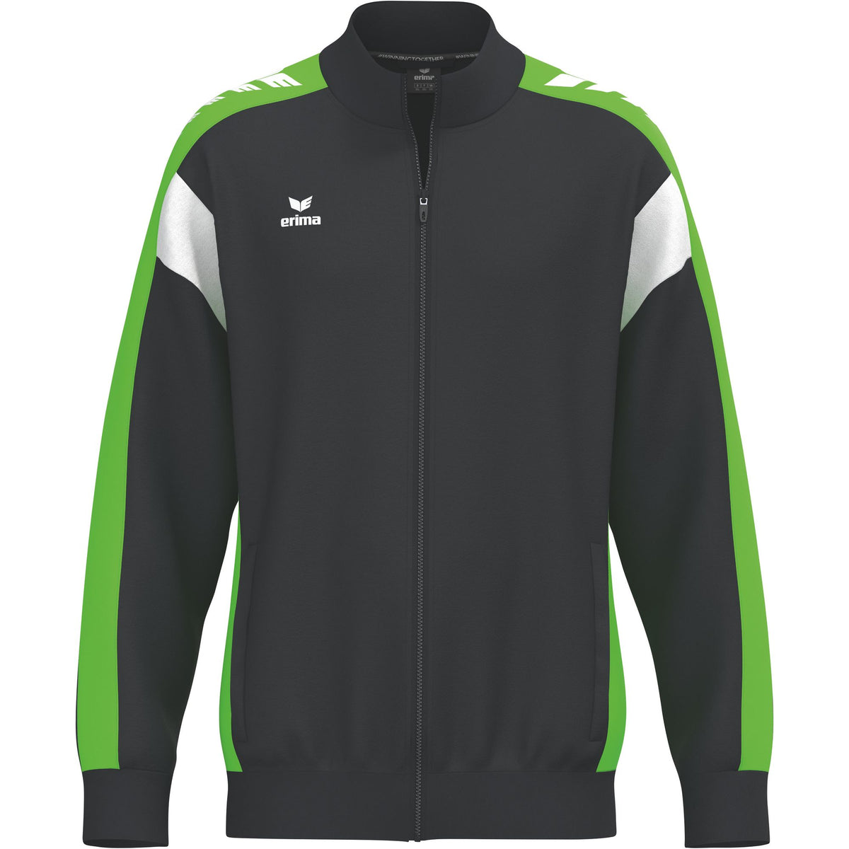 Chaqueta de entrenamiento Erima Celebrate 125 Negro/verde Gecko junior