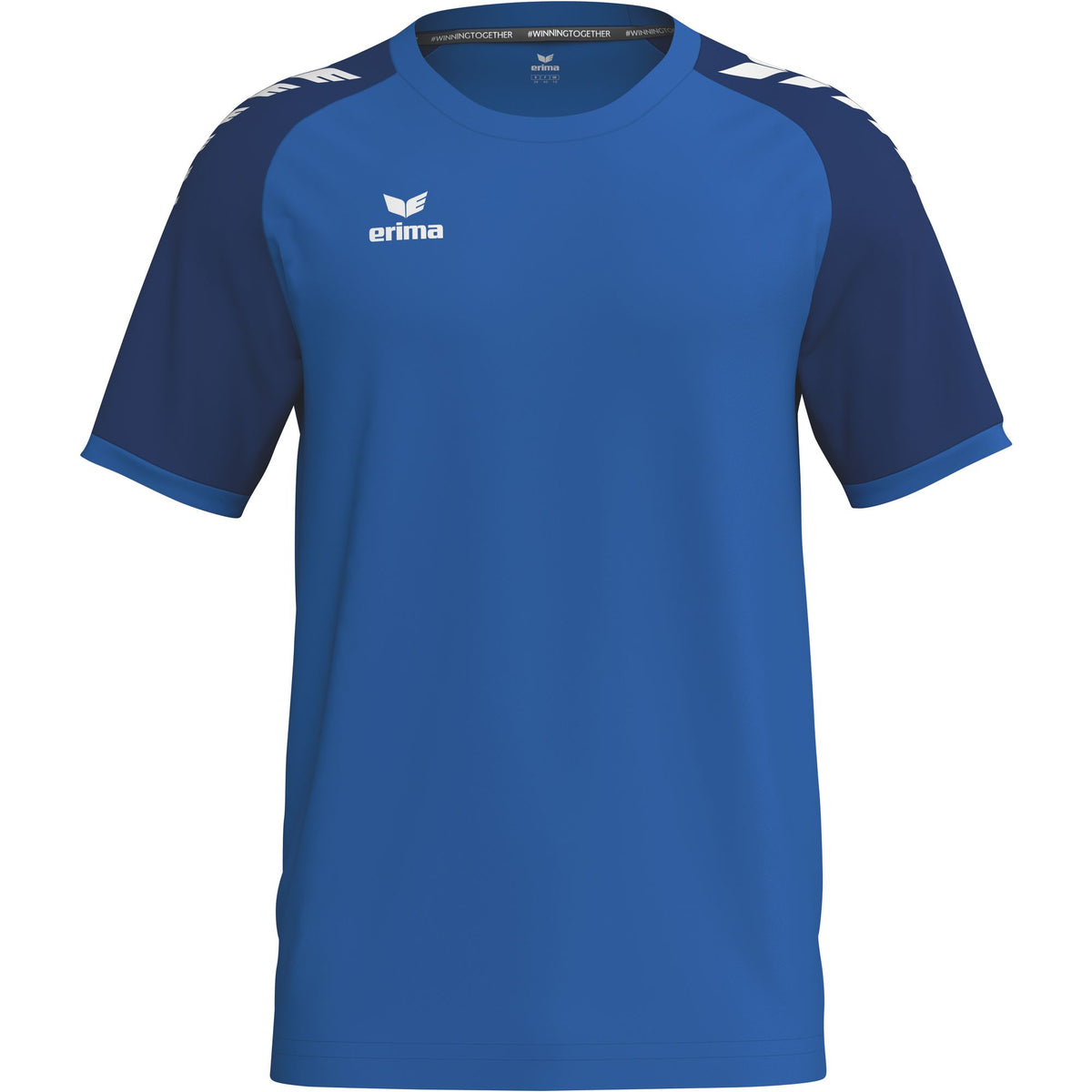 Tricou cu mânecă scurtă din jerseu Erima Wings New Royal/new Navy