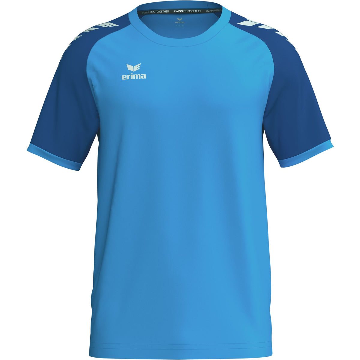 Tricou cu mânecă scurtă din tricou Erima Wings Curacao/nou Royal Junior