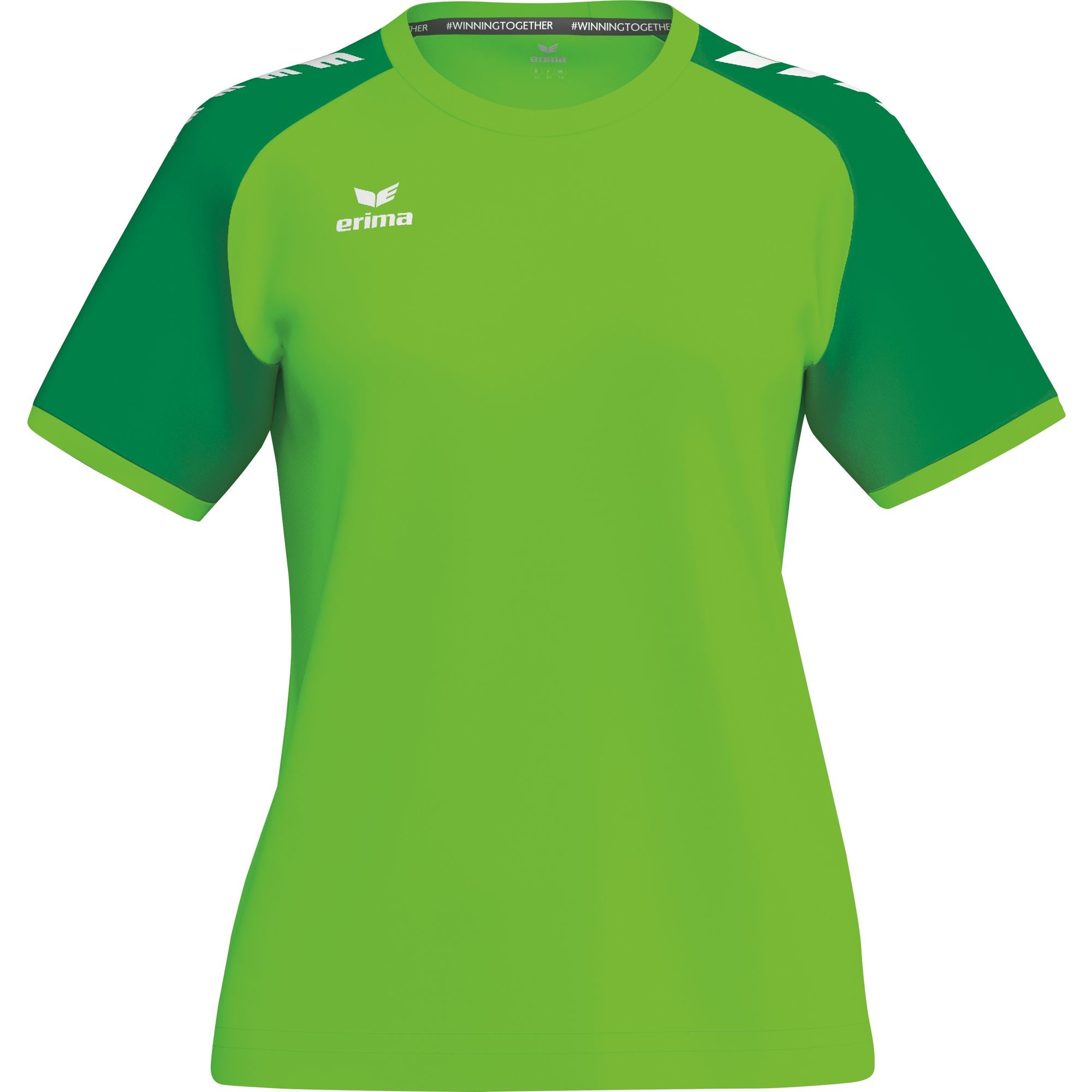 Tricou cu mânecă scurtă din jerseu Erima Wings Green Gecko/smaragd