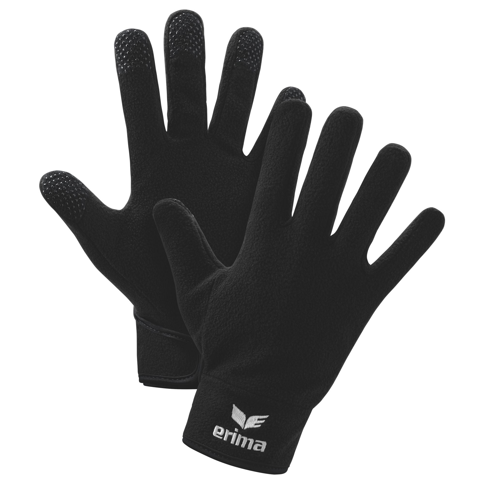 Erima Fleece Gloves Black