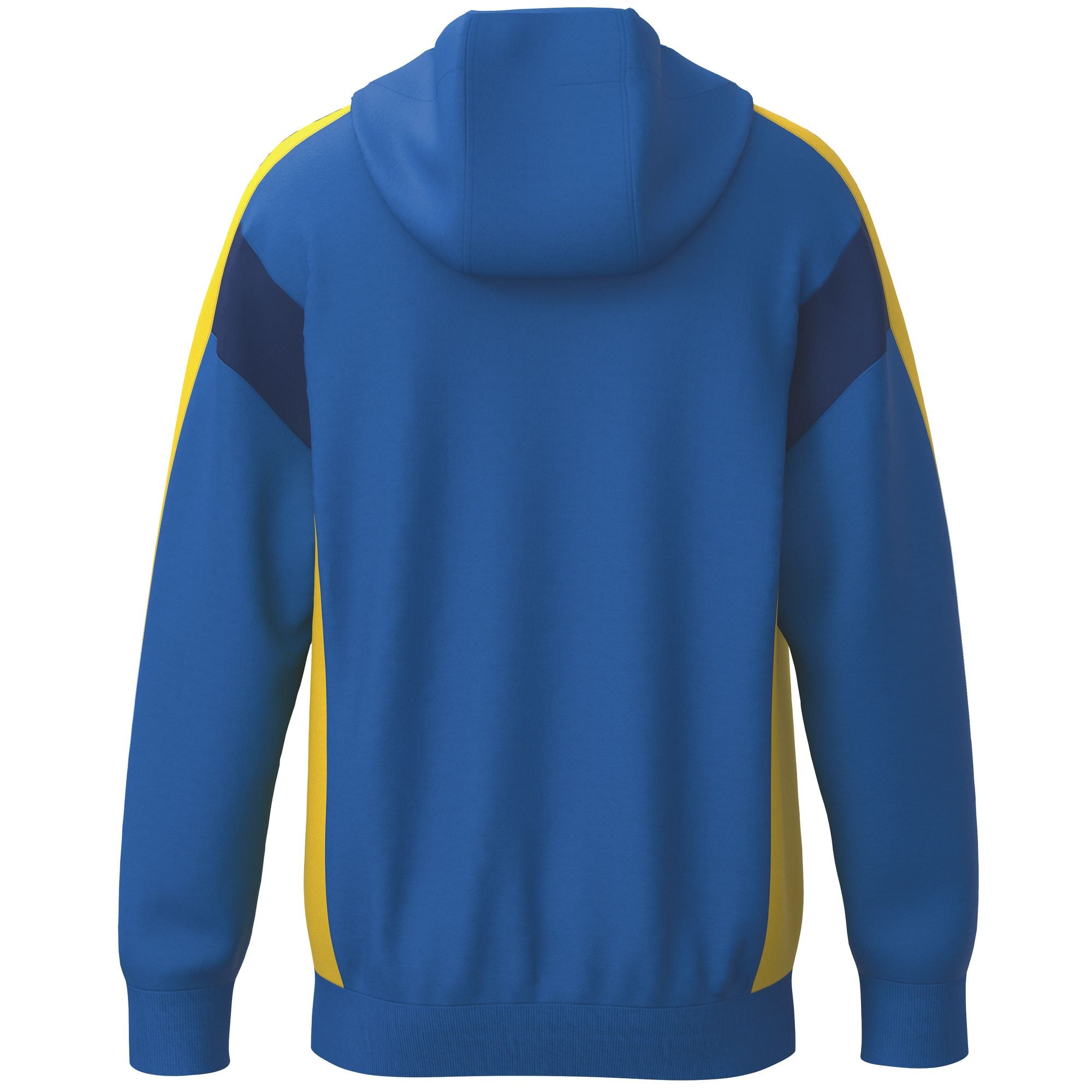 Chaqueta de entrenamiento Erima Celebrate 125 con capucha New Royal/amarillo