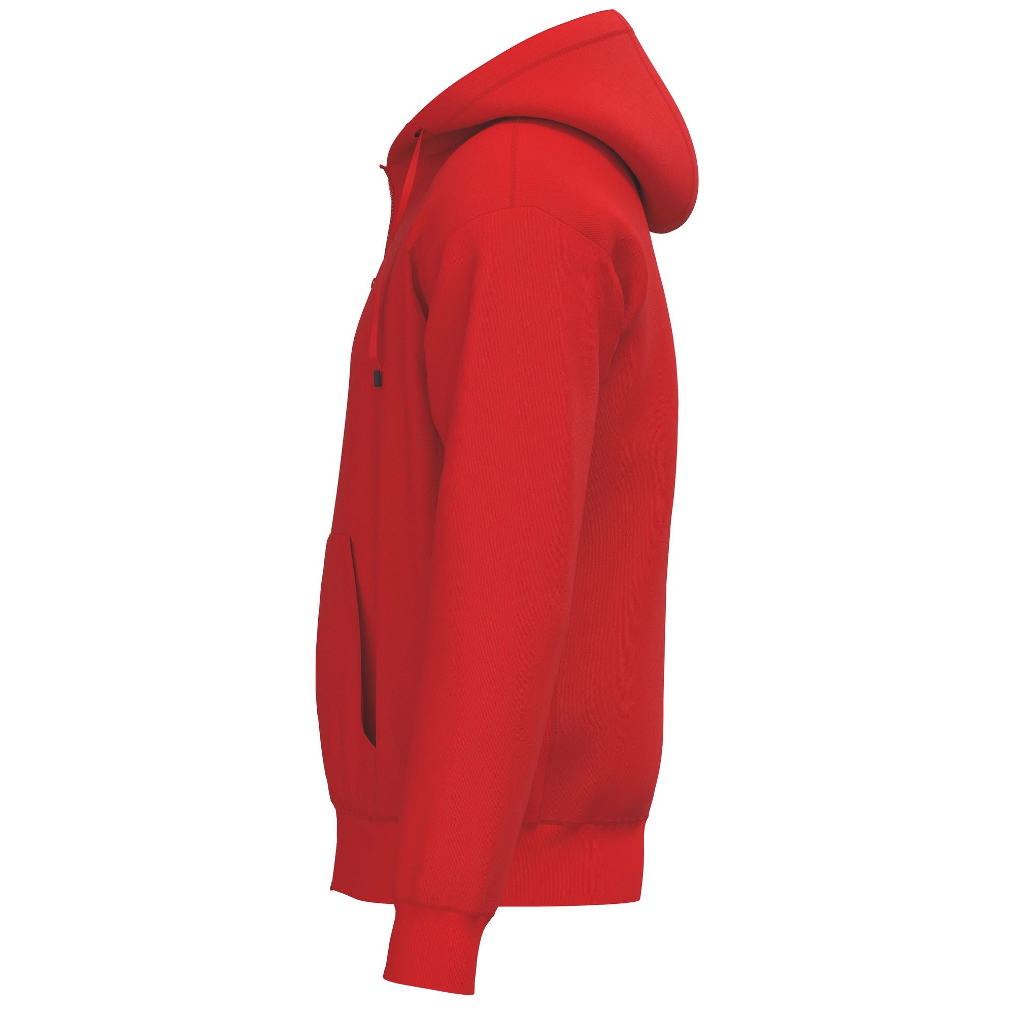 Jachetă cu glugă Erima Ts Red Junior