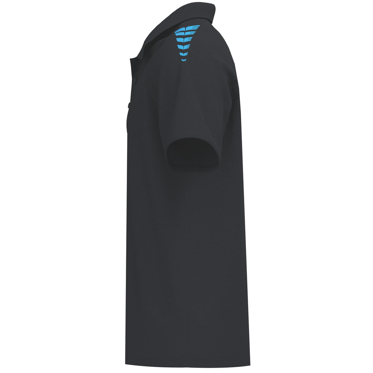 Erima Cmpt Wings Poloshirt Fekete/curacao