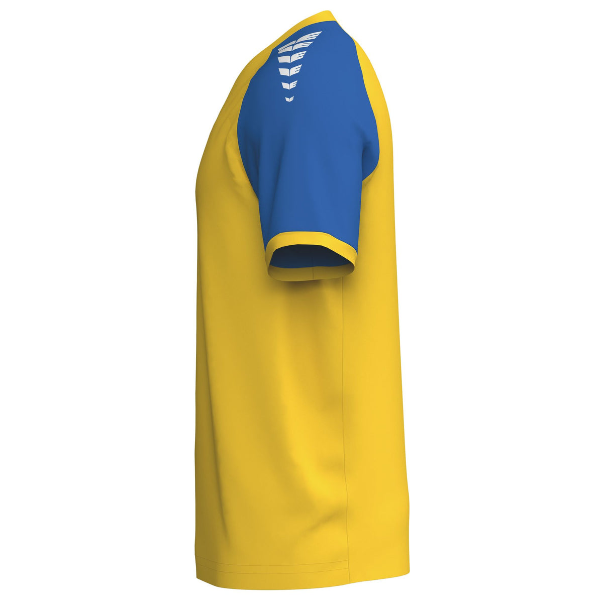 Tricou cu mânecă scurtă din tricou Erima Wings Galben/nou albastru regal Junior