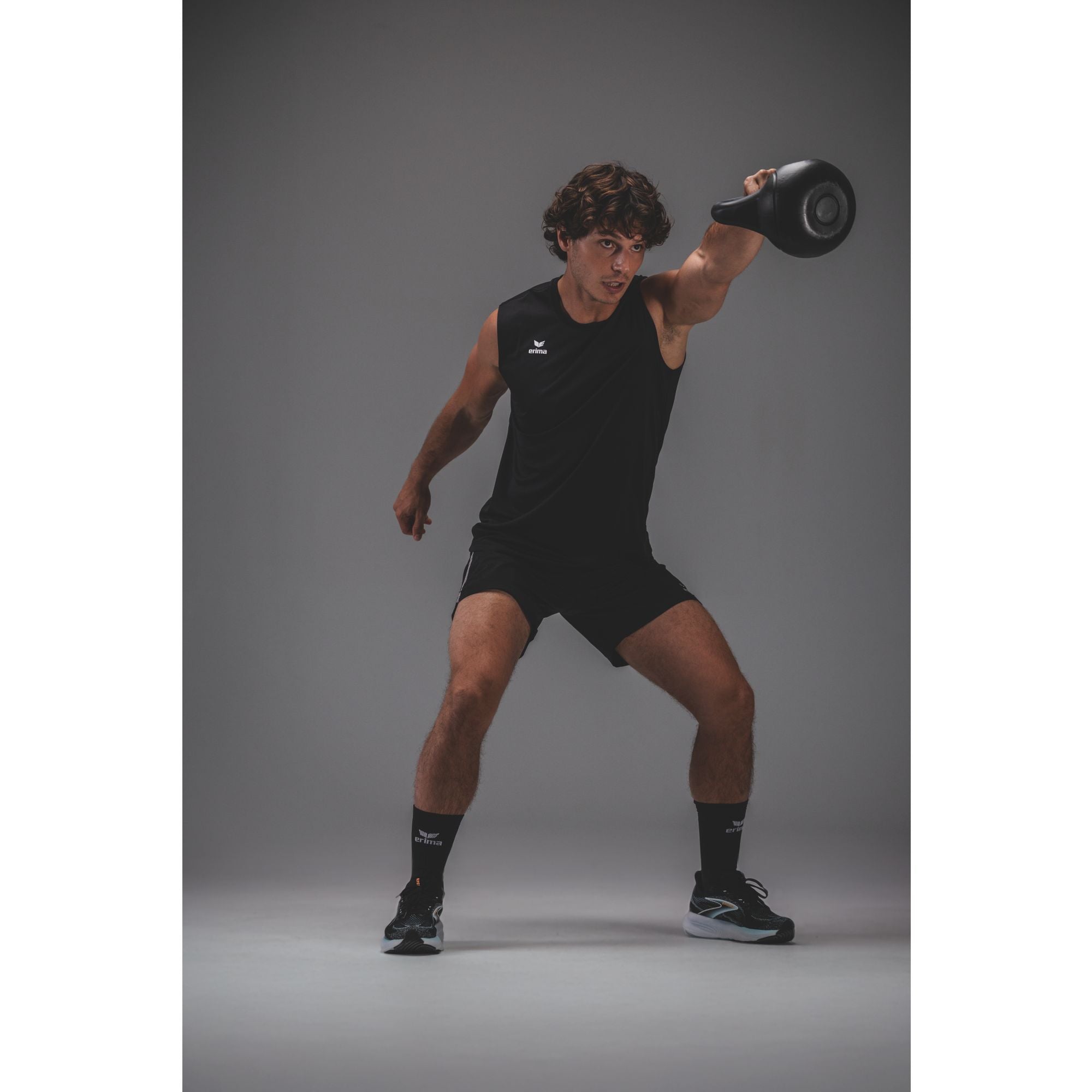Erima Intro Tank Top Function Black