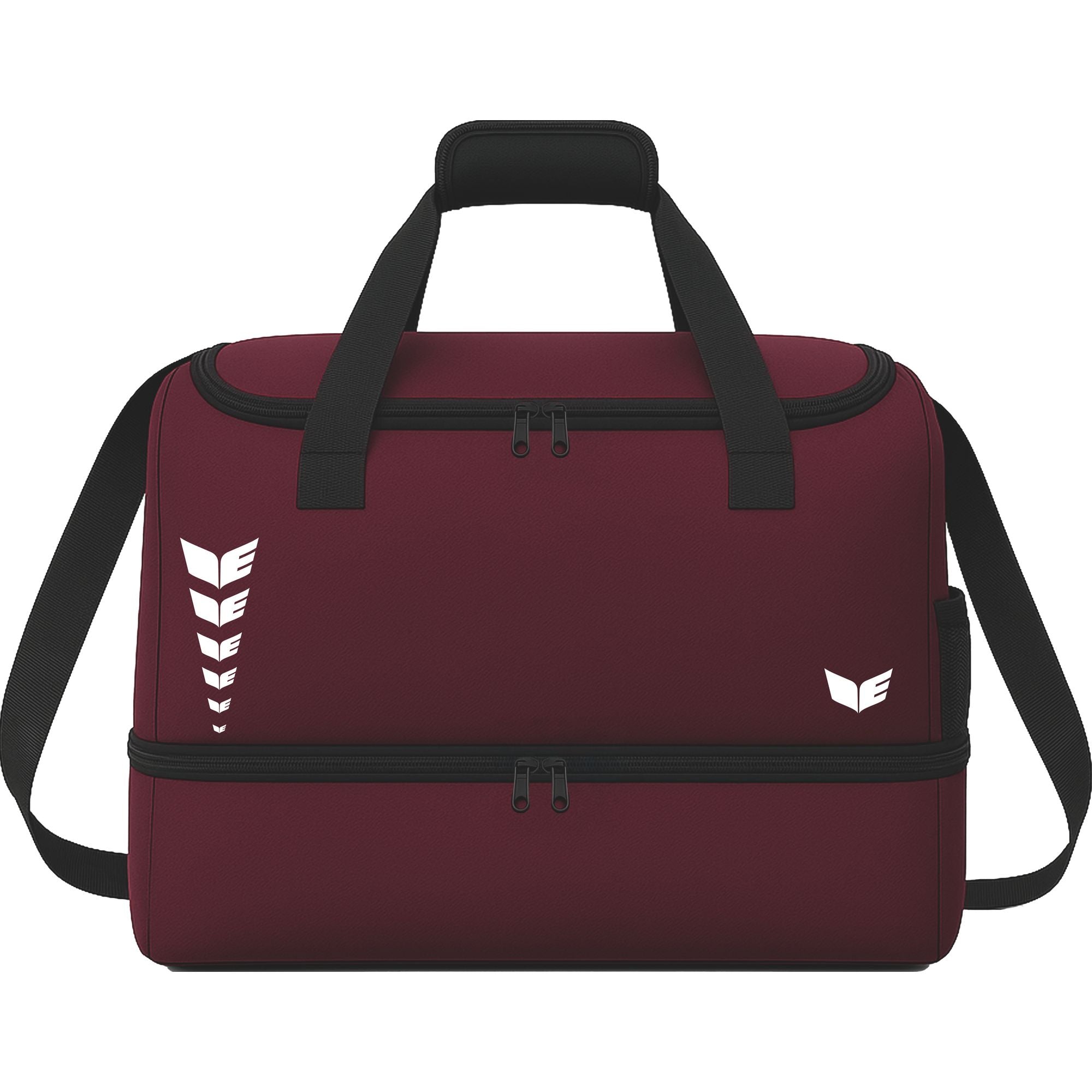 Sac De Sport Erima Intro Line Avec Bottom Case Nouveau Bordeaux