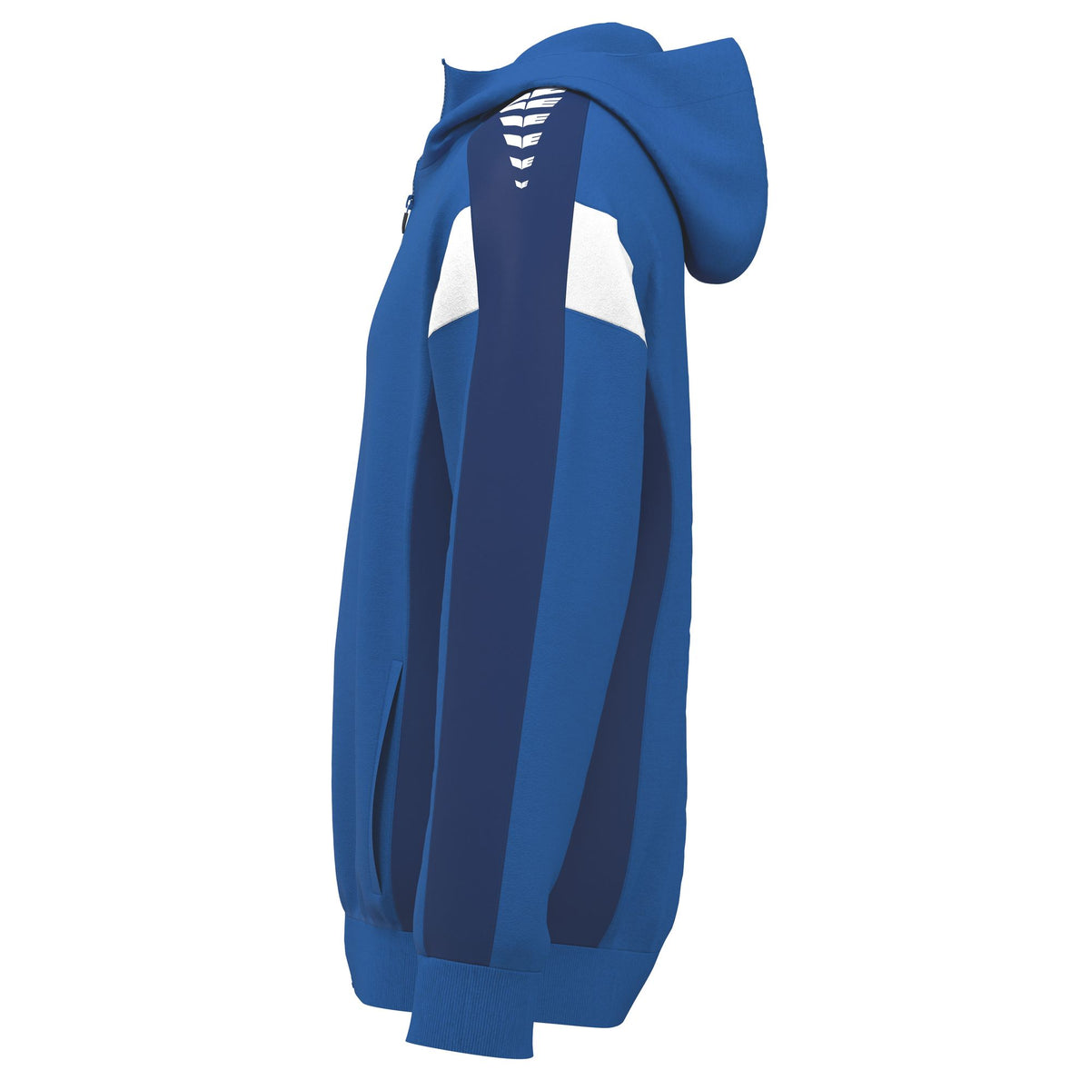 Jaqueta de treinamento Erima Celebrate 125 com capuz New Royal/new Navy