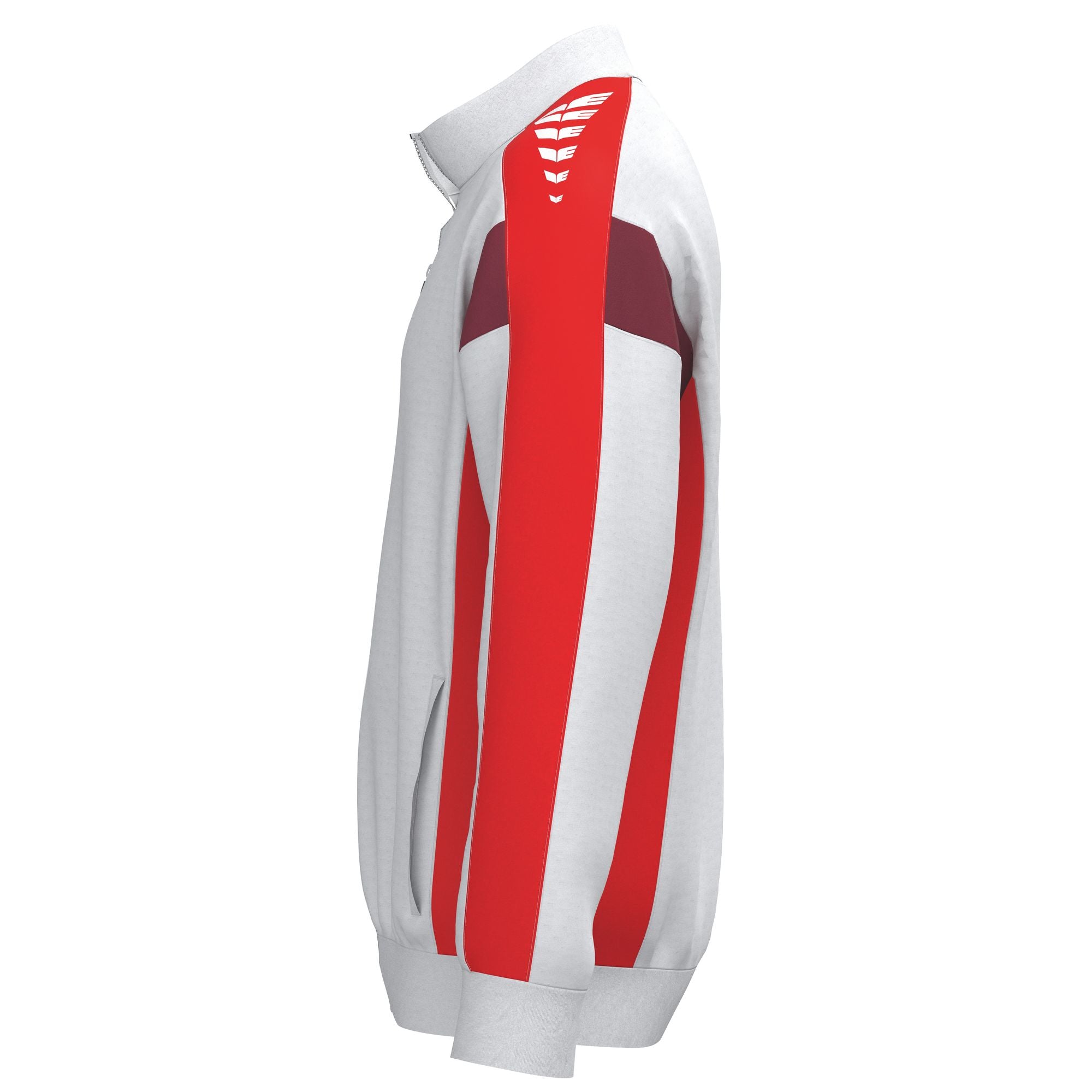 Erima Celebration 125 Trainingsjack Wit/rood