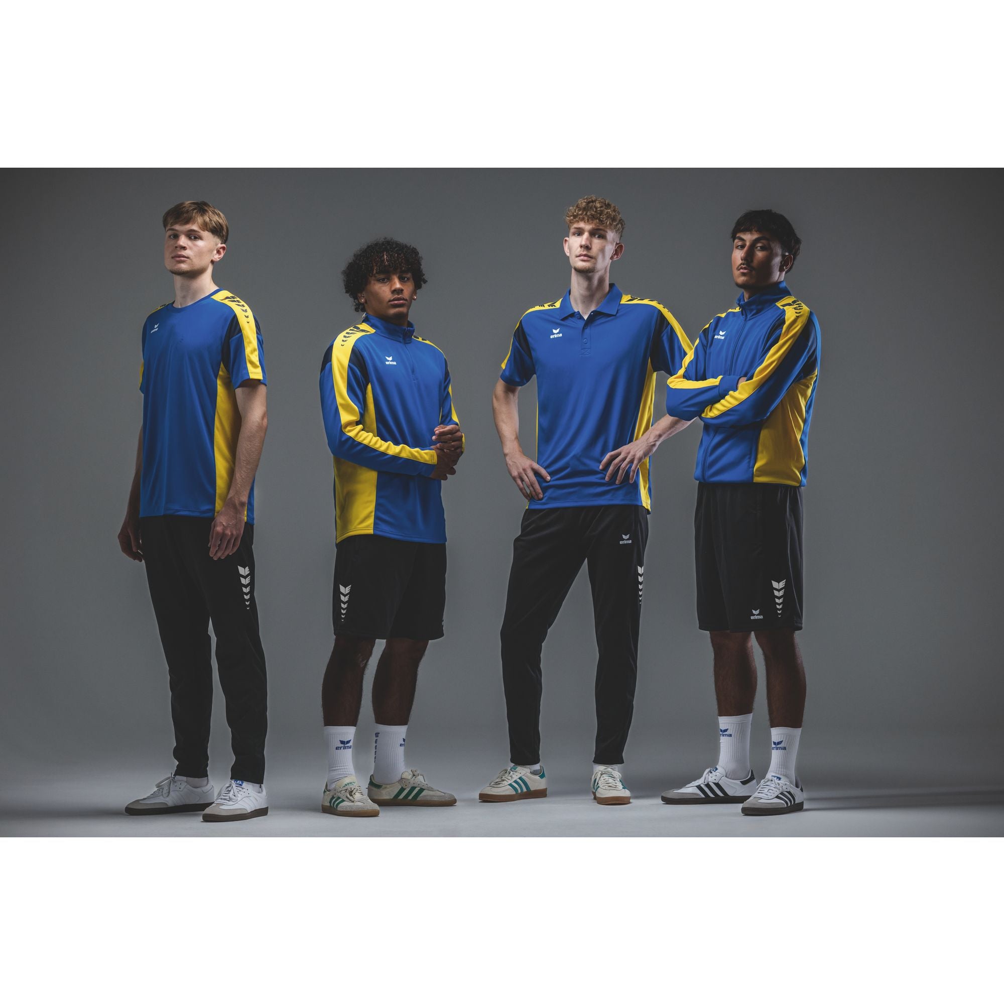 Erima Celebrate 125 Poloshirt Function New Royal/yellow