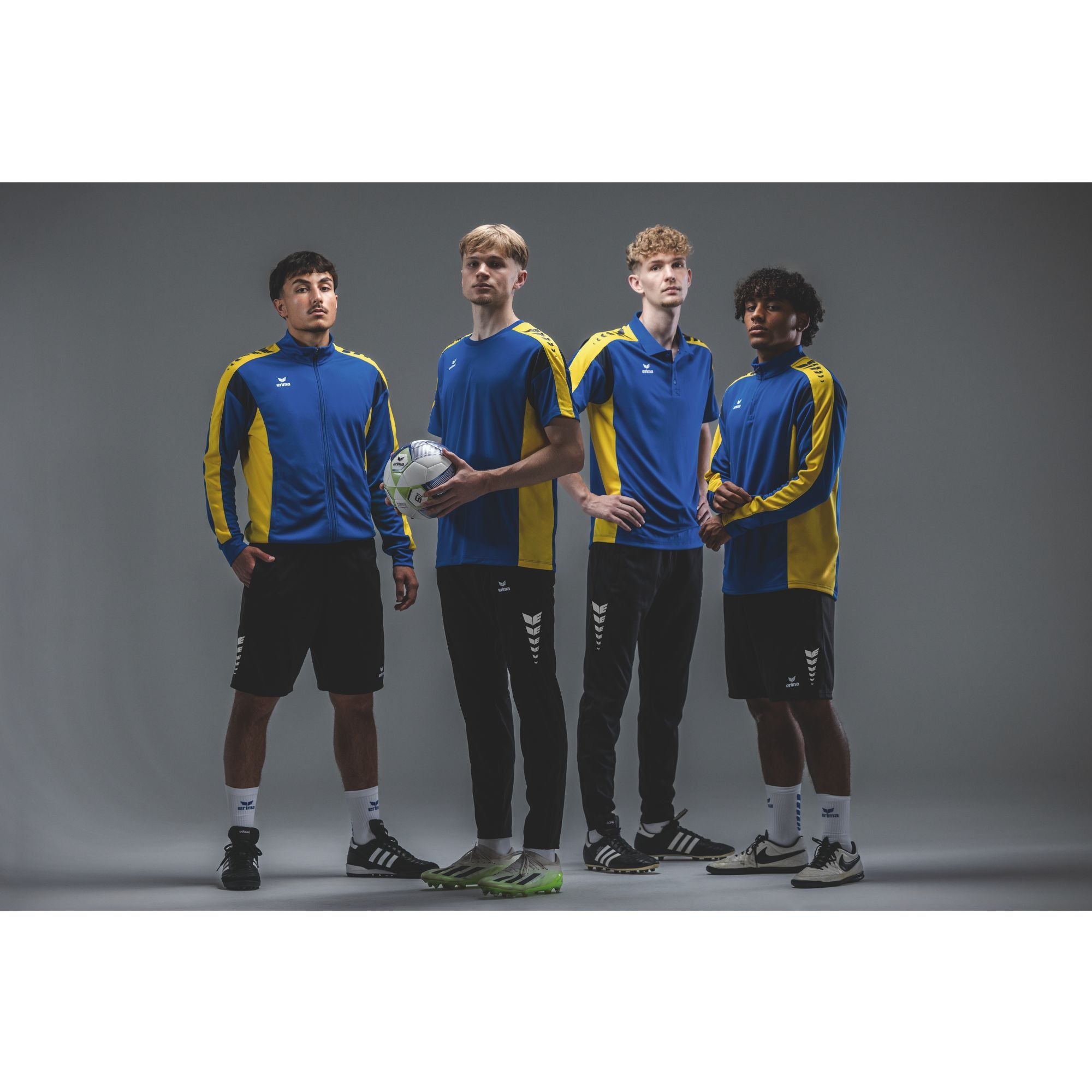 Erima Celebrate 125 Poloshirt Function New Royal/yellow