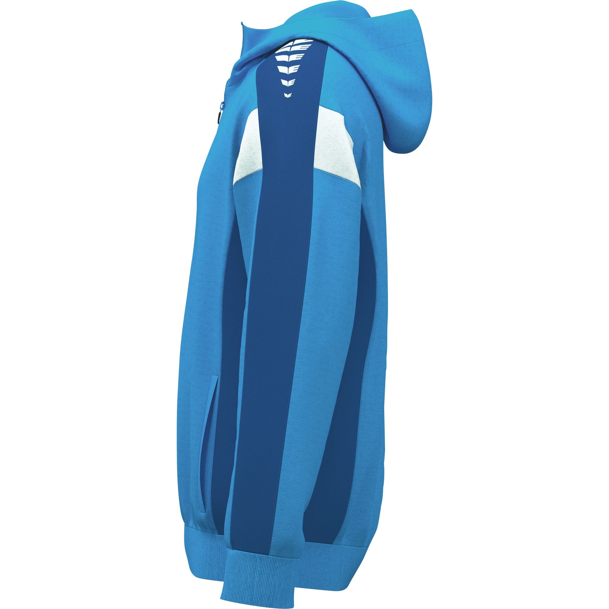 Giacca da allenamento Erima Celebrate 125 con cappuccio blu