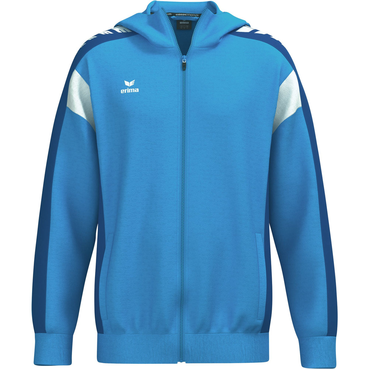Erima Celebrate 125 Chaqueta De Entrenamiento Con Capucha Curacao/new Royal Junior