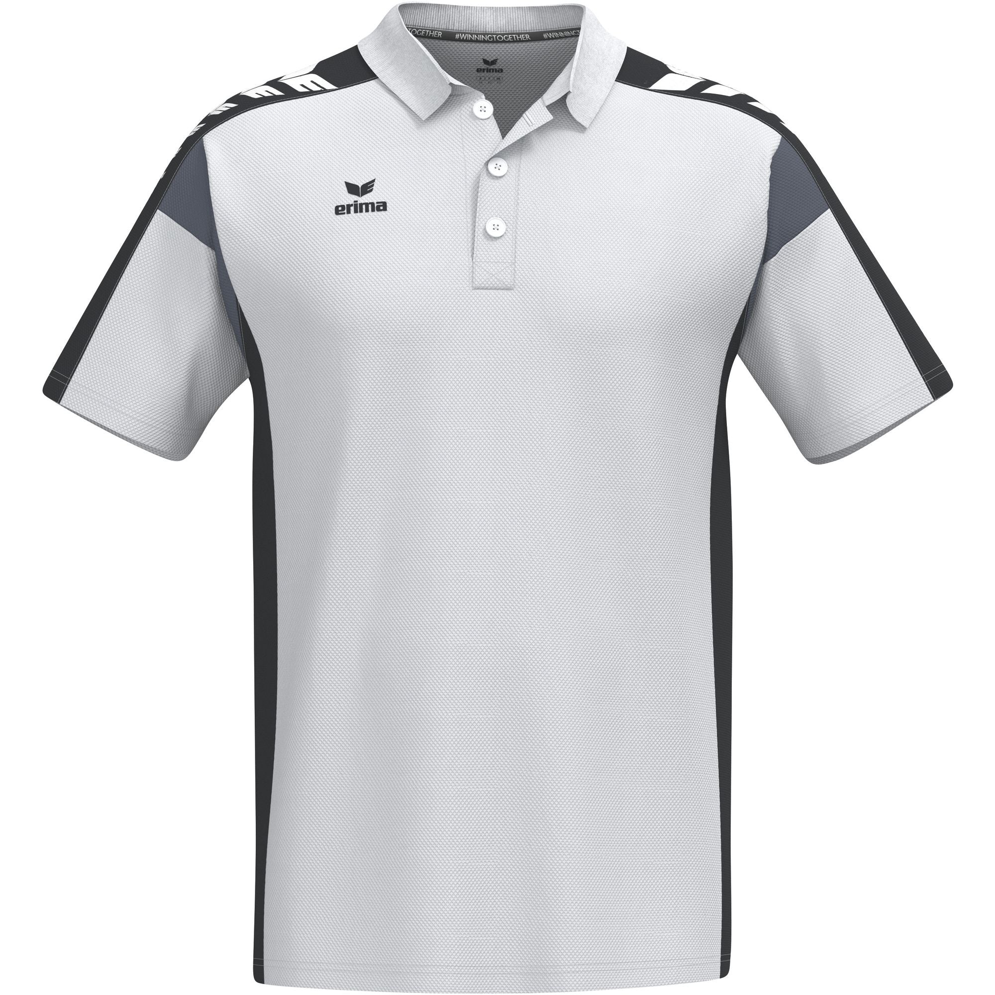 Erima Ceiliúradh 125 Feidhm Poloshirt Bán/dubh
