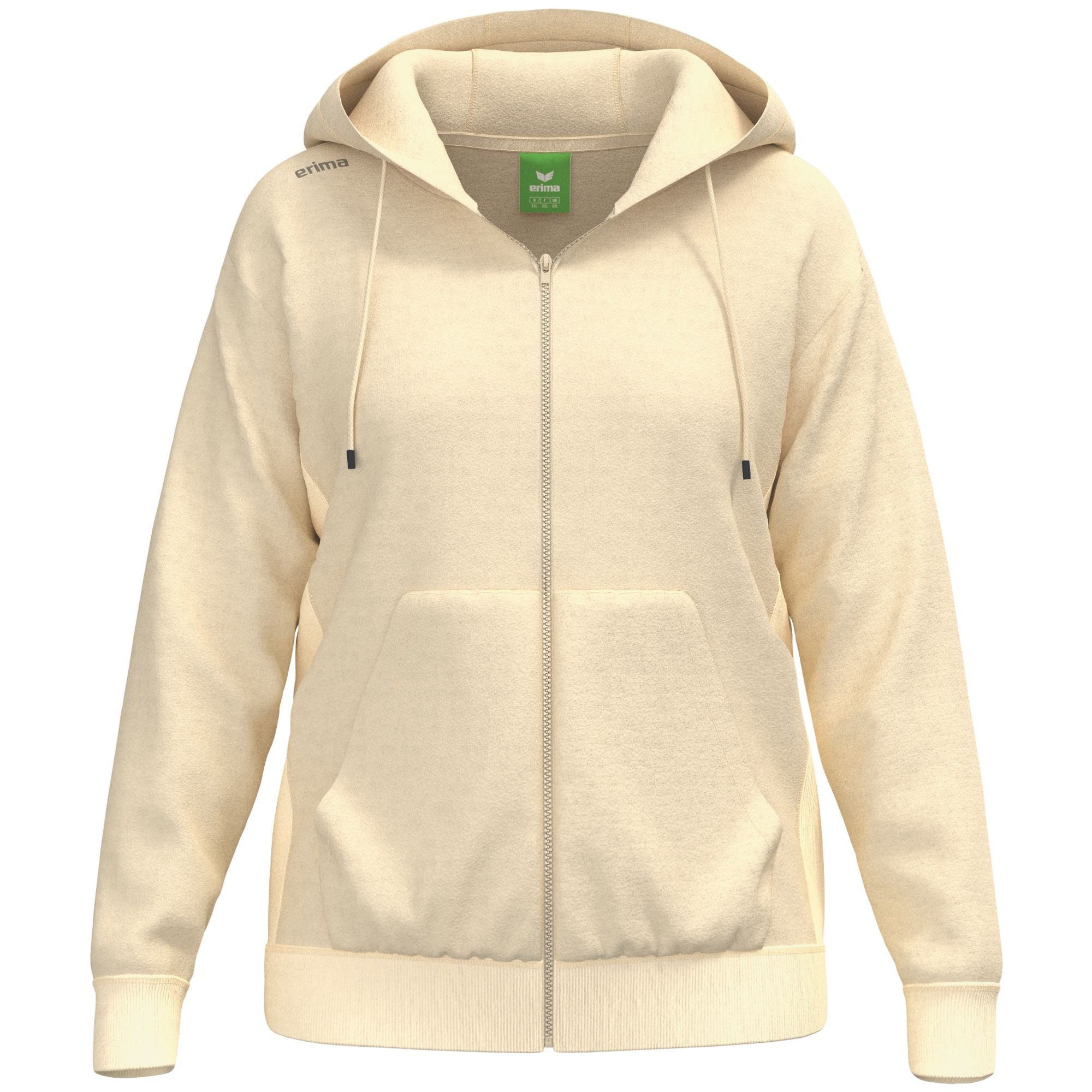 Giacca con cappuccio Erima Ts Beige