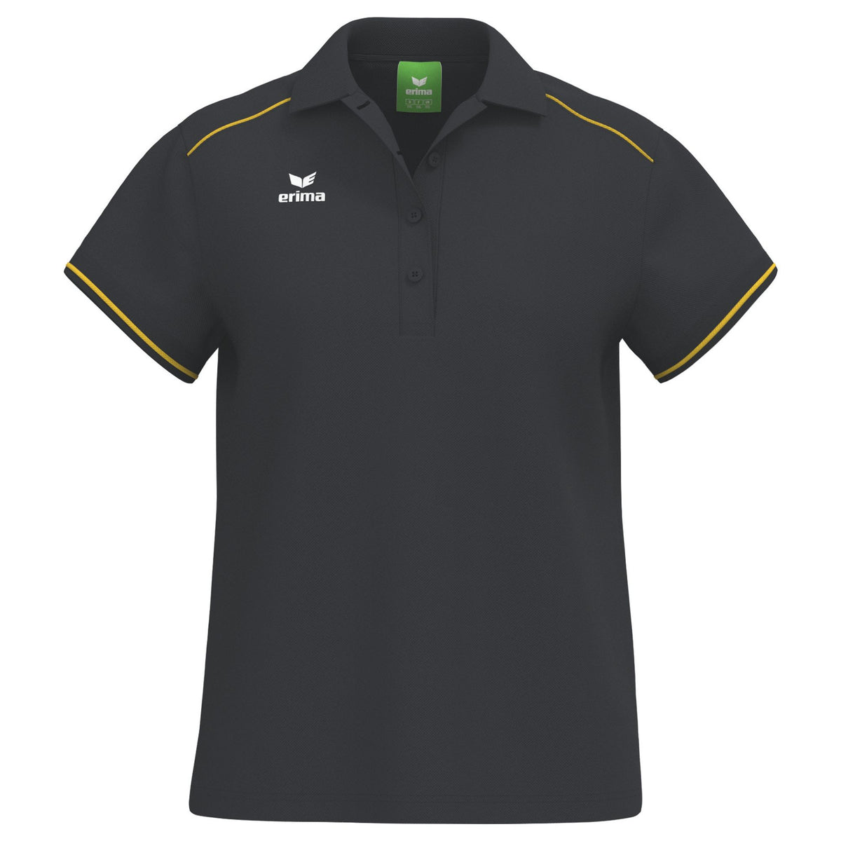 Erima Cmpt Poloshirt Svart/gul