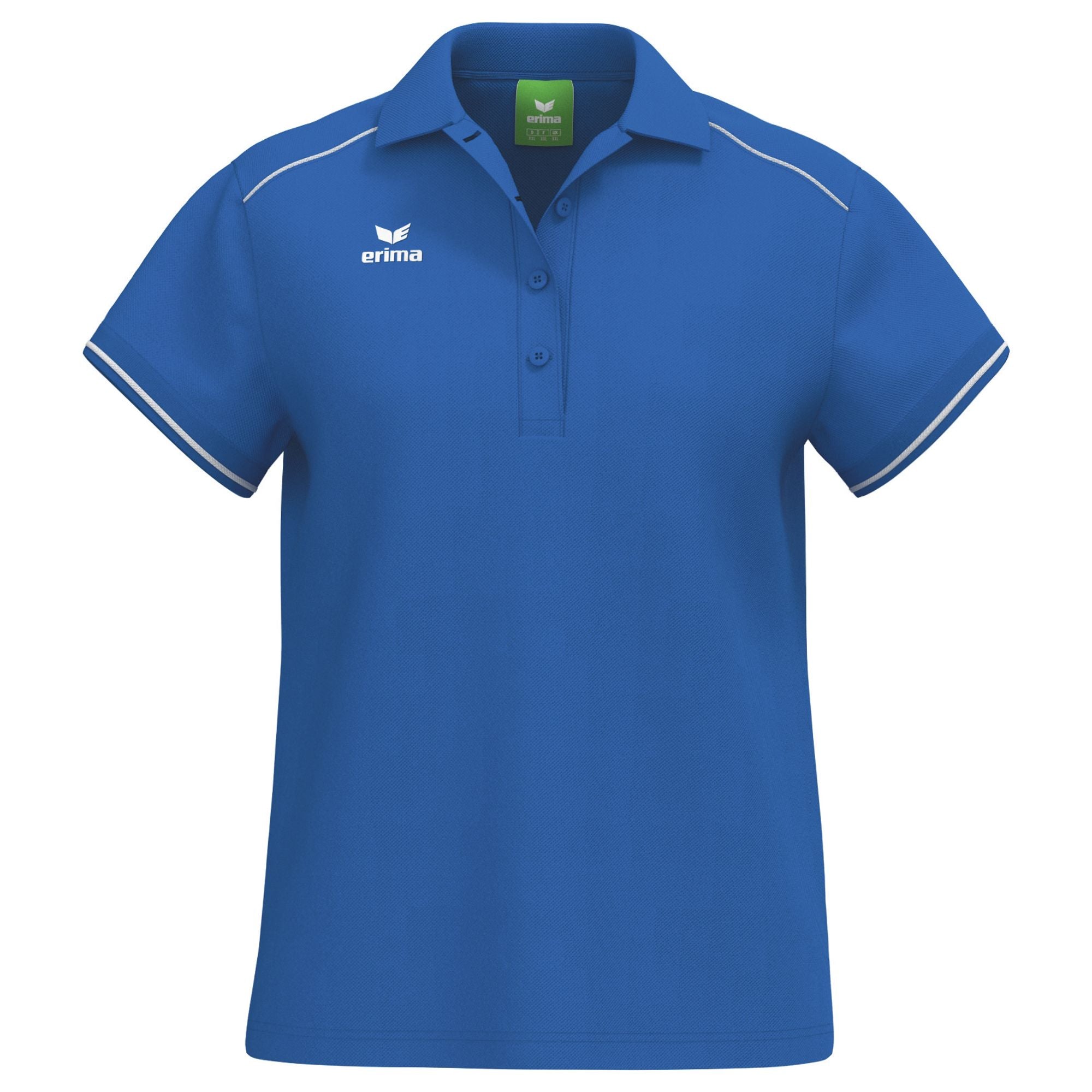 Tricou polo Erima Cmpt New Royal/alb