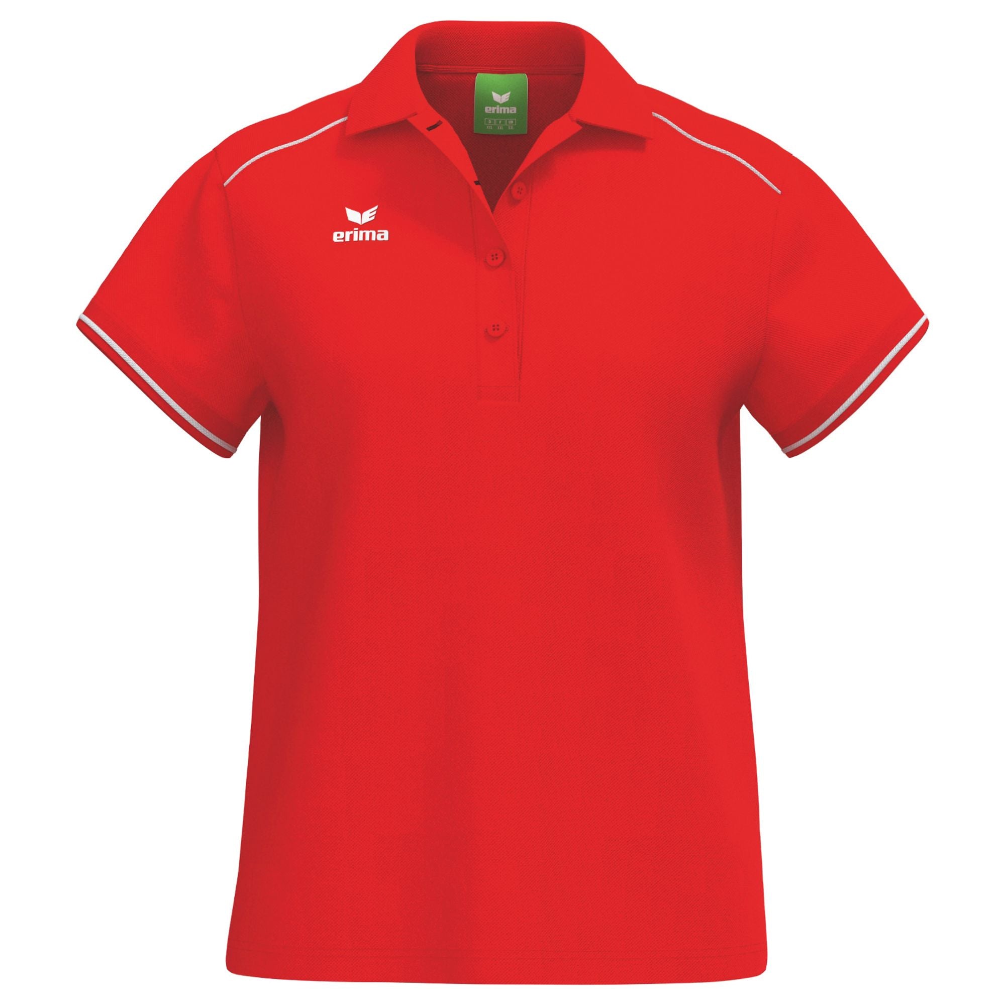 Erima Cmpt Poloshirt Rød/hvid