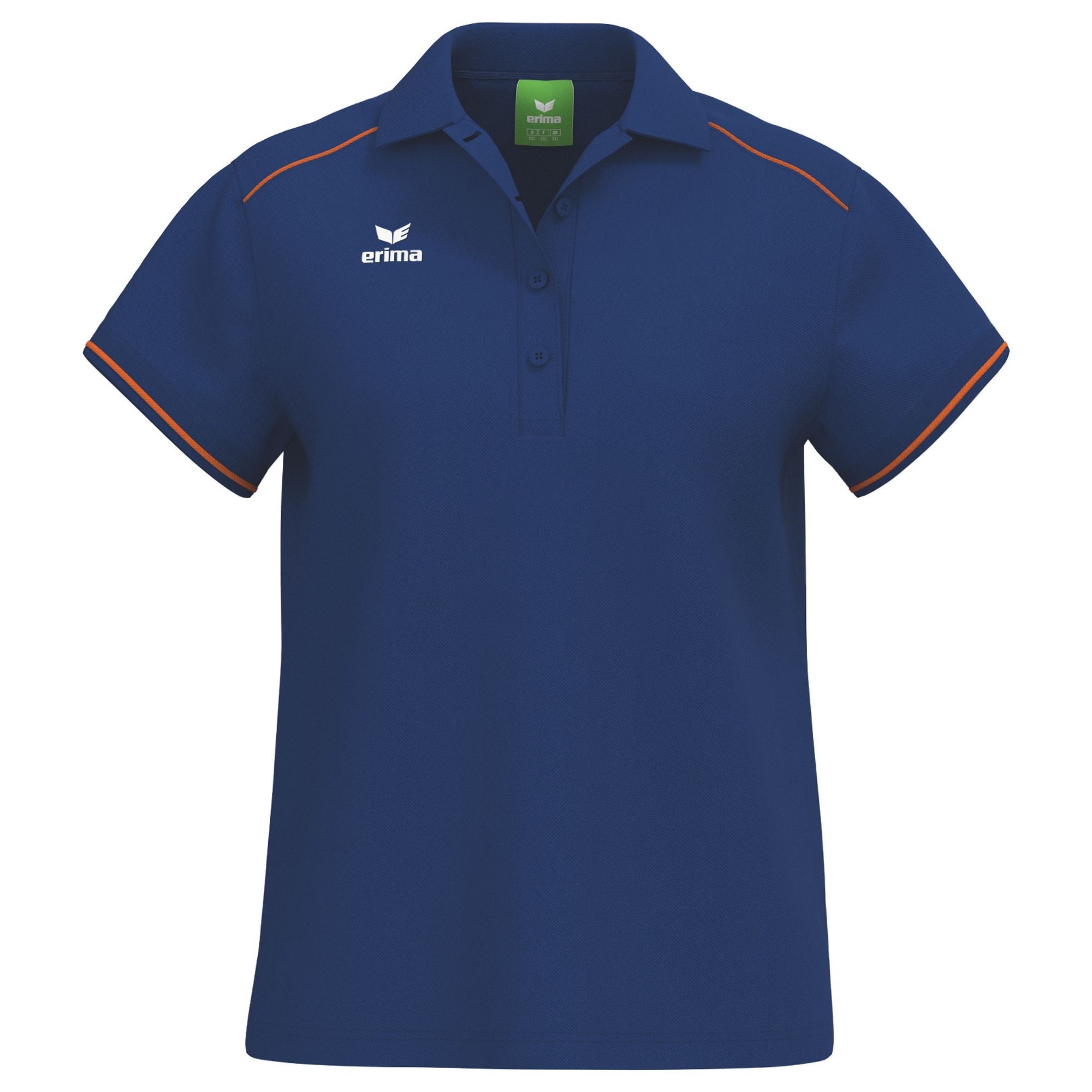 Polo Erima Cmpt New Navy/arancione