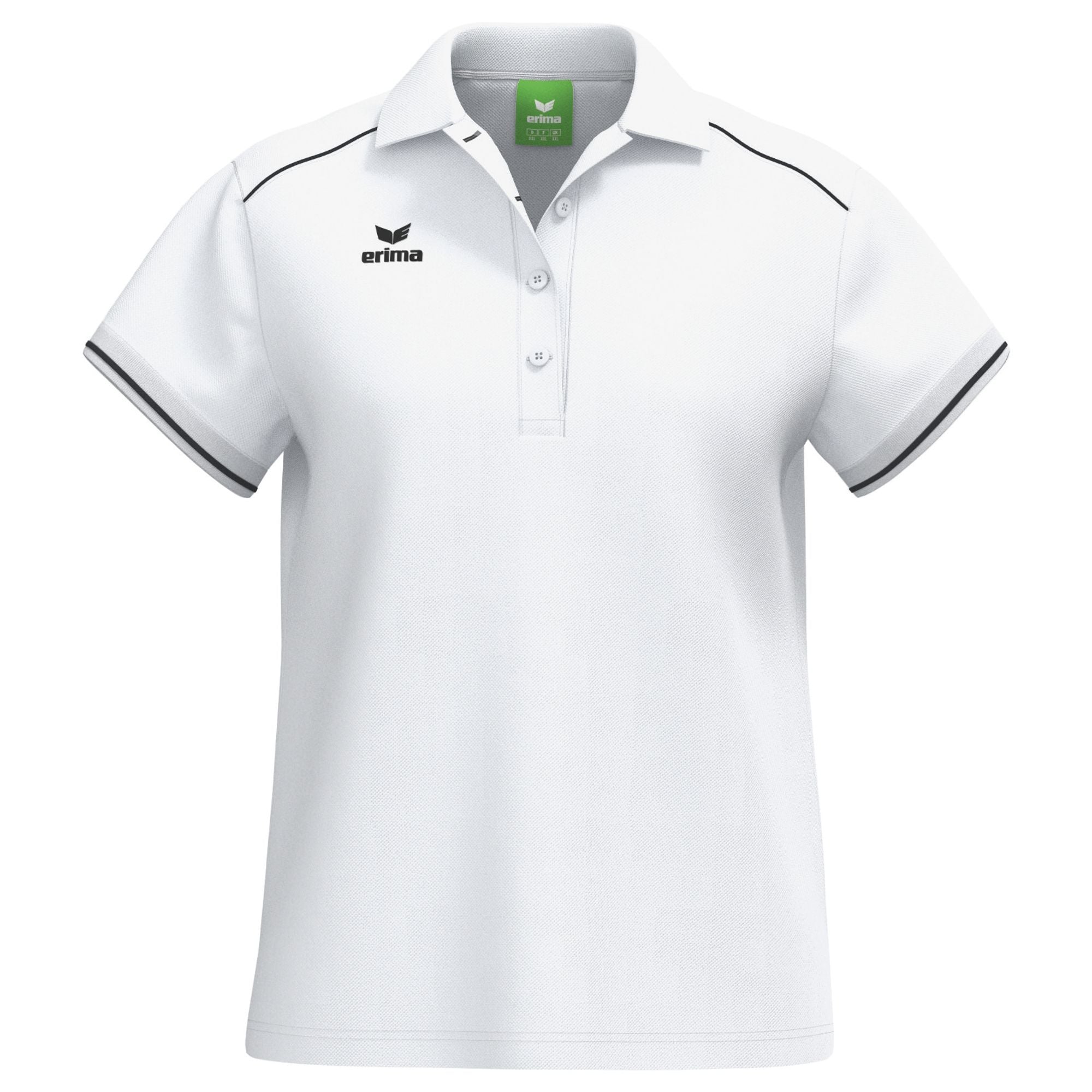 Erima Cmpt Poloshirt Fehér/fekete