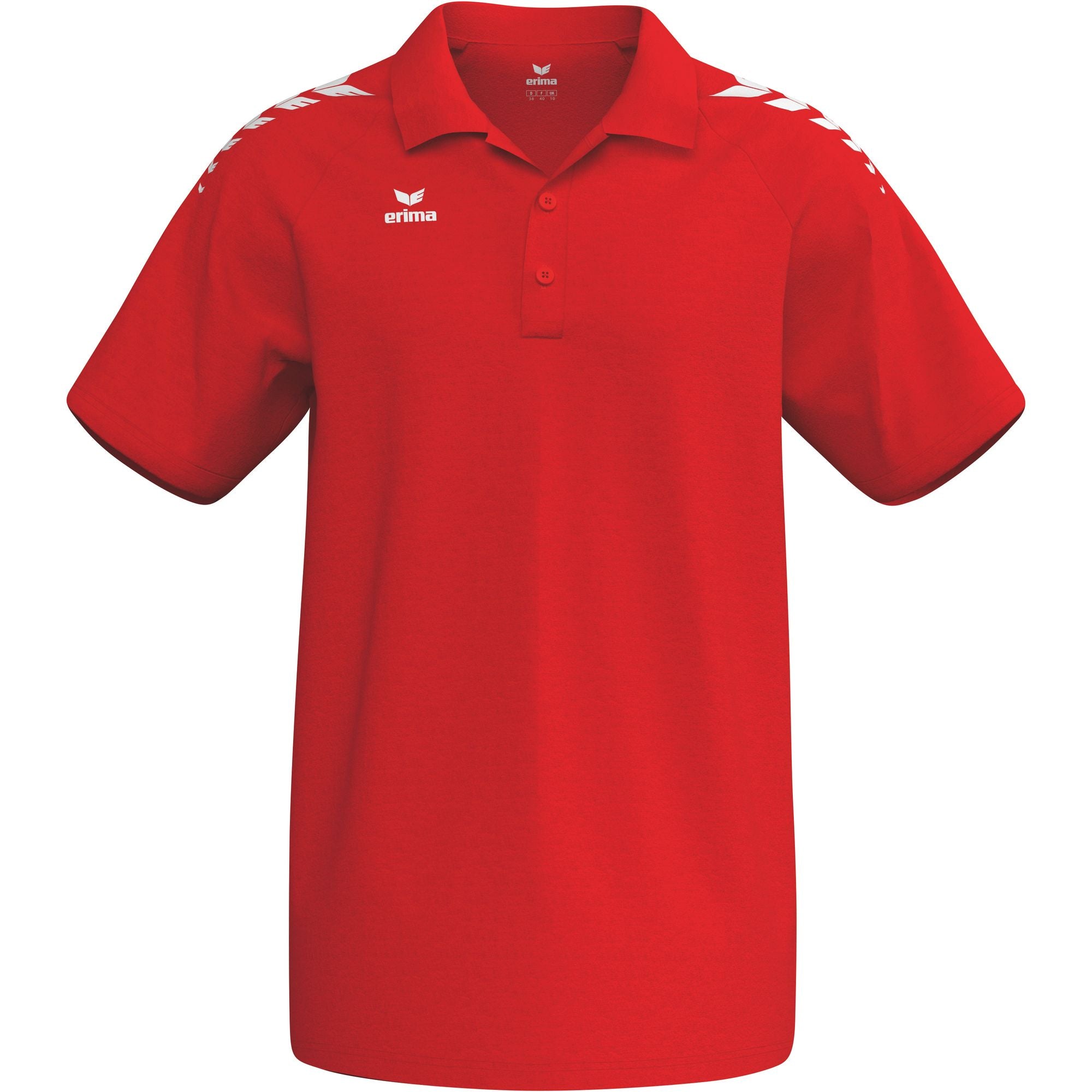 Erima Cmpt Wings Poloshirt Piros/fehér